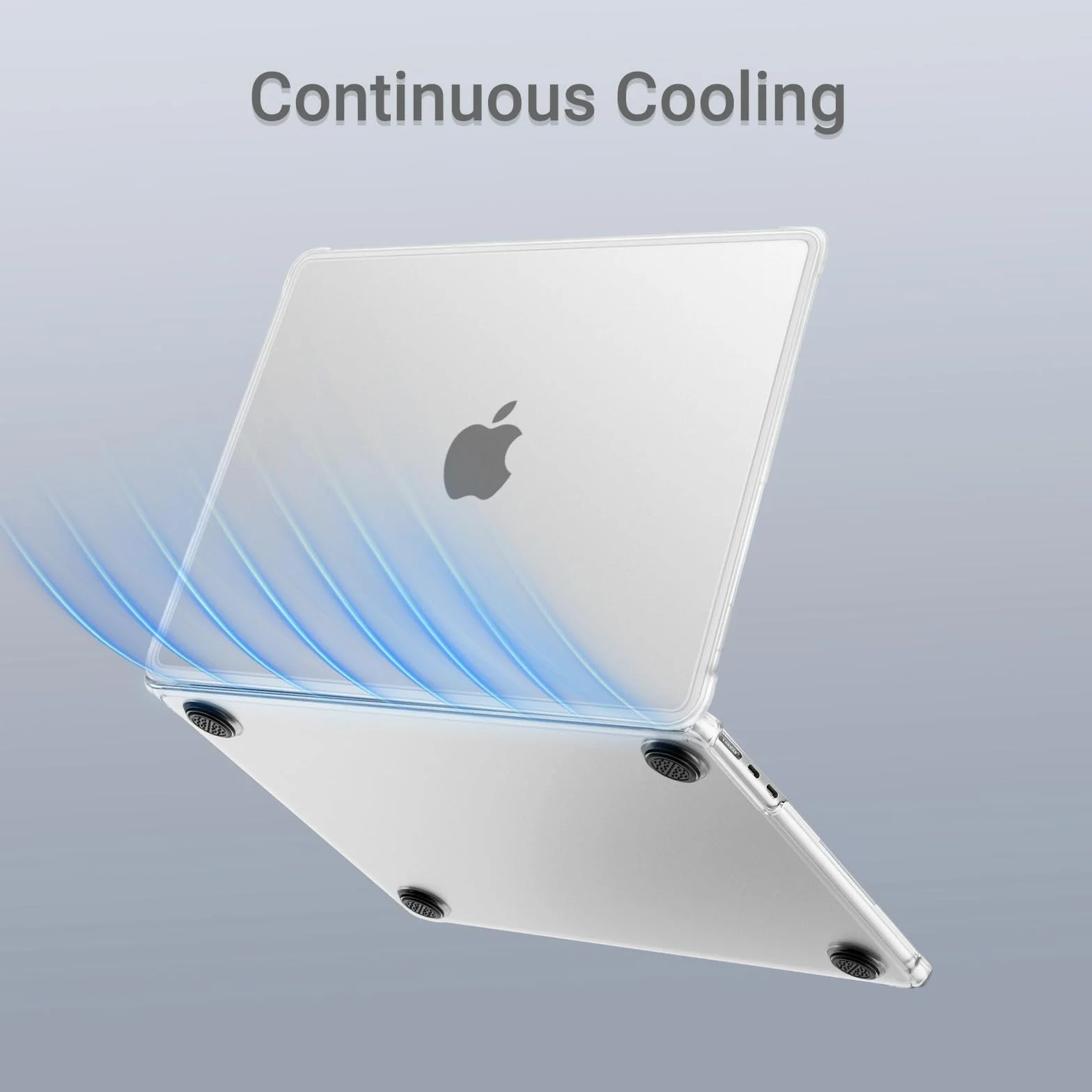MOSISO Coque Compatible MacBook Air 13 Pouces M5 A3449 M4 A3240 M3 A3113 M2 A2681 2026-2022 Rigide Protection Angles Anti-Fissures TPU Souple Givré