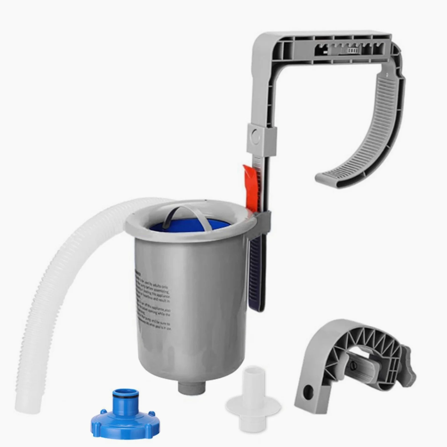 Écumeur de Surface Automatique, Robot Nettoyeur de Piscine, Kits D'écumeur Mural pour Bassin, Filtre Flottant pour Débris de Surface, Racleurs de