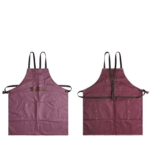 tablier Tabliers Tabliers de travail Tabliers multi-poches en toile imperméable coiffeur de charpentier Tabliers résistants à l'usure Barterner jardinier Unisexe