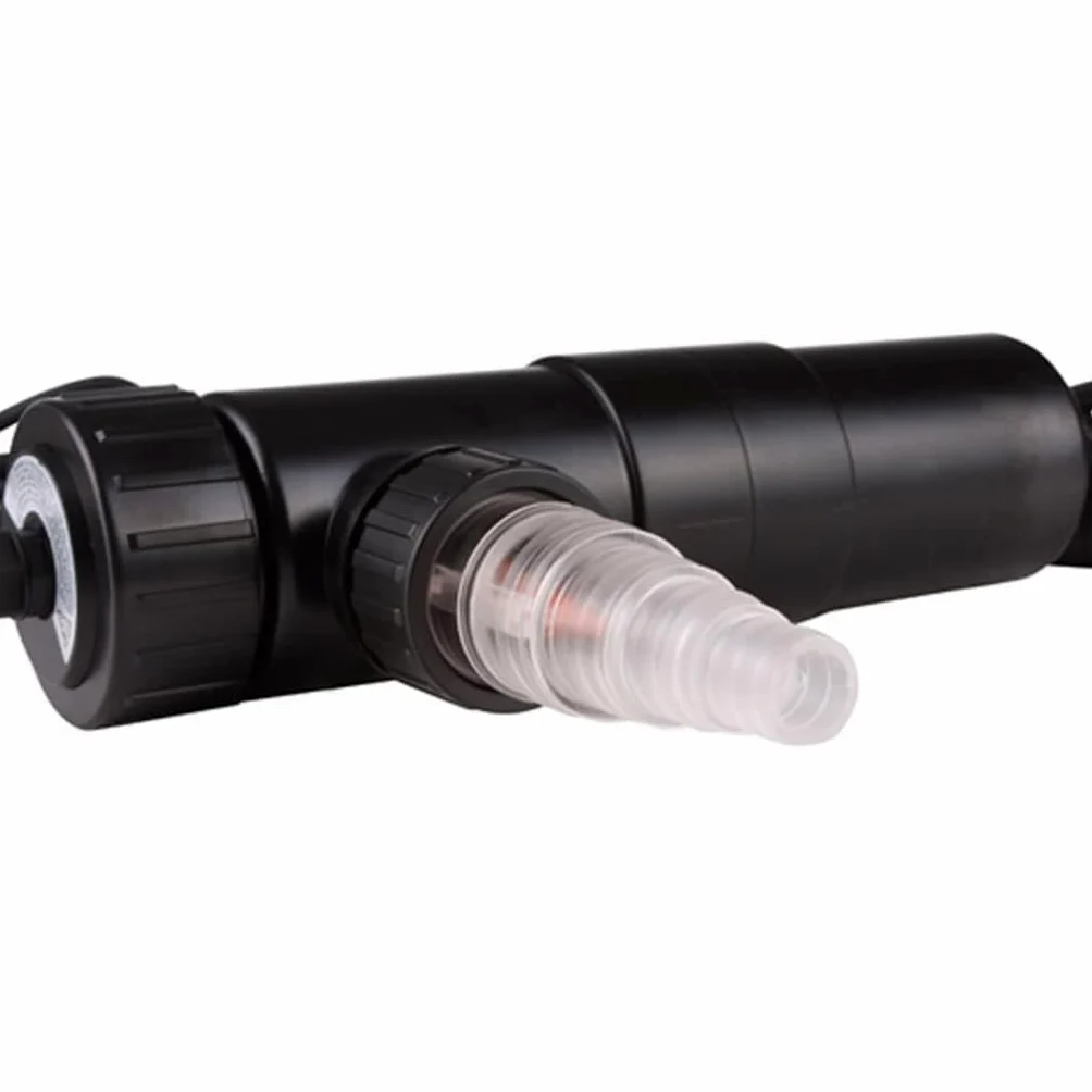 INLIFE Stérilisateur UVC Bassin 10000 L Clarificateur d‘Eau Anti-Algues avec Support Mural Débit 1700L/h 11W pour étang de Jardin