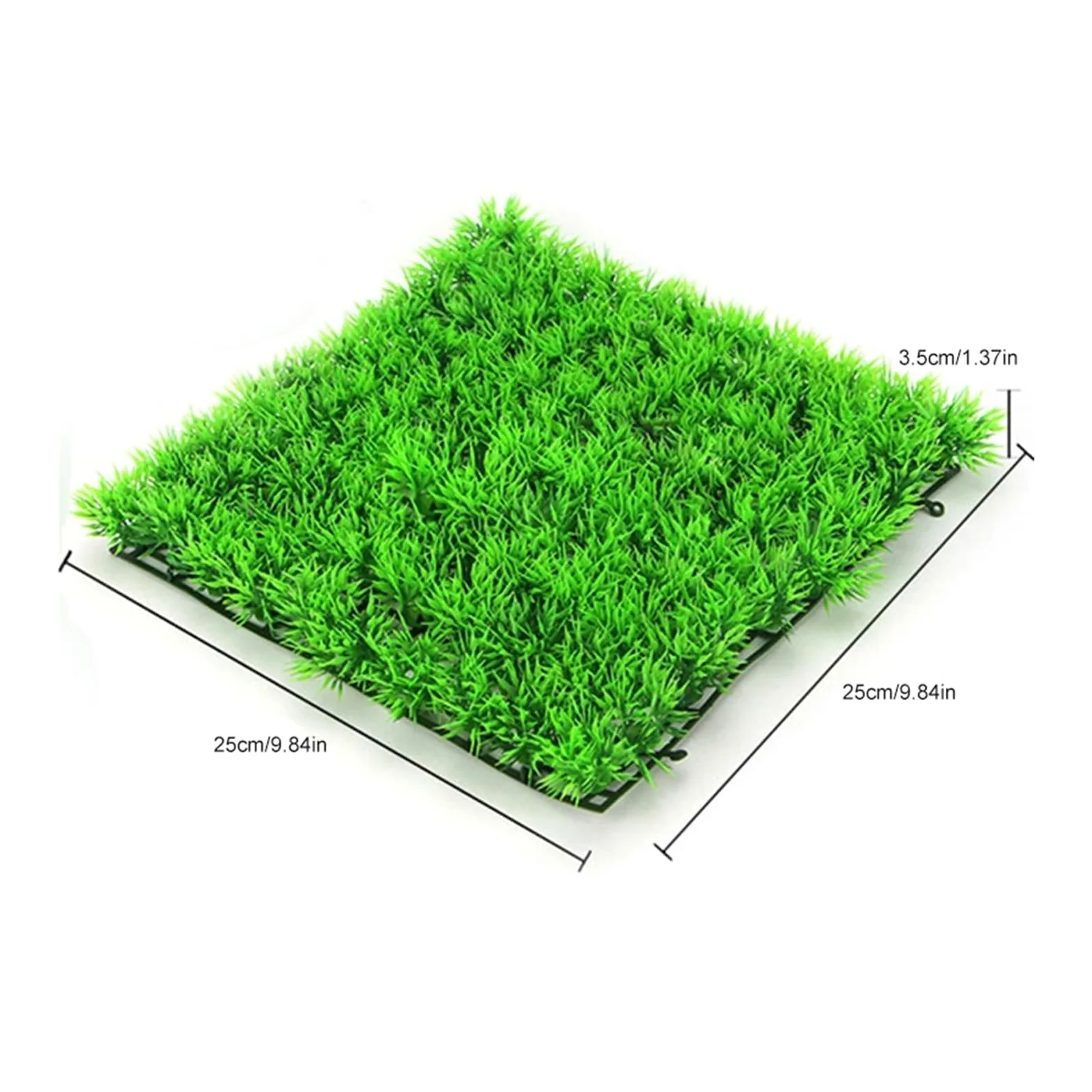 Gazon Artificiel Exterieur Plantes Aquatiques artificielles, pelouse, Gazon Artificiel, décoration d'aquarium, Ornement, aménagement, Plantes de Construction, intérieur d'aquarium, 10 pièces