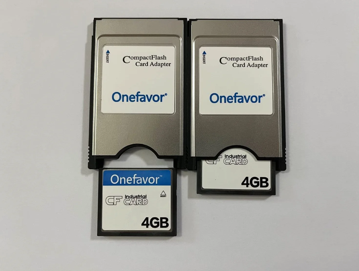 Compact Flash Memory Card for CNC Machine, PCMCIA Adapter, 512 MB