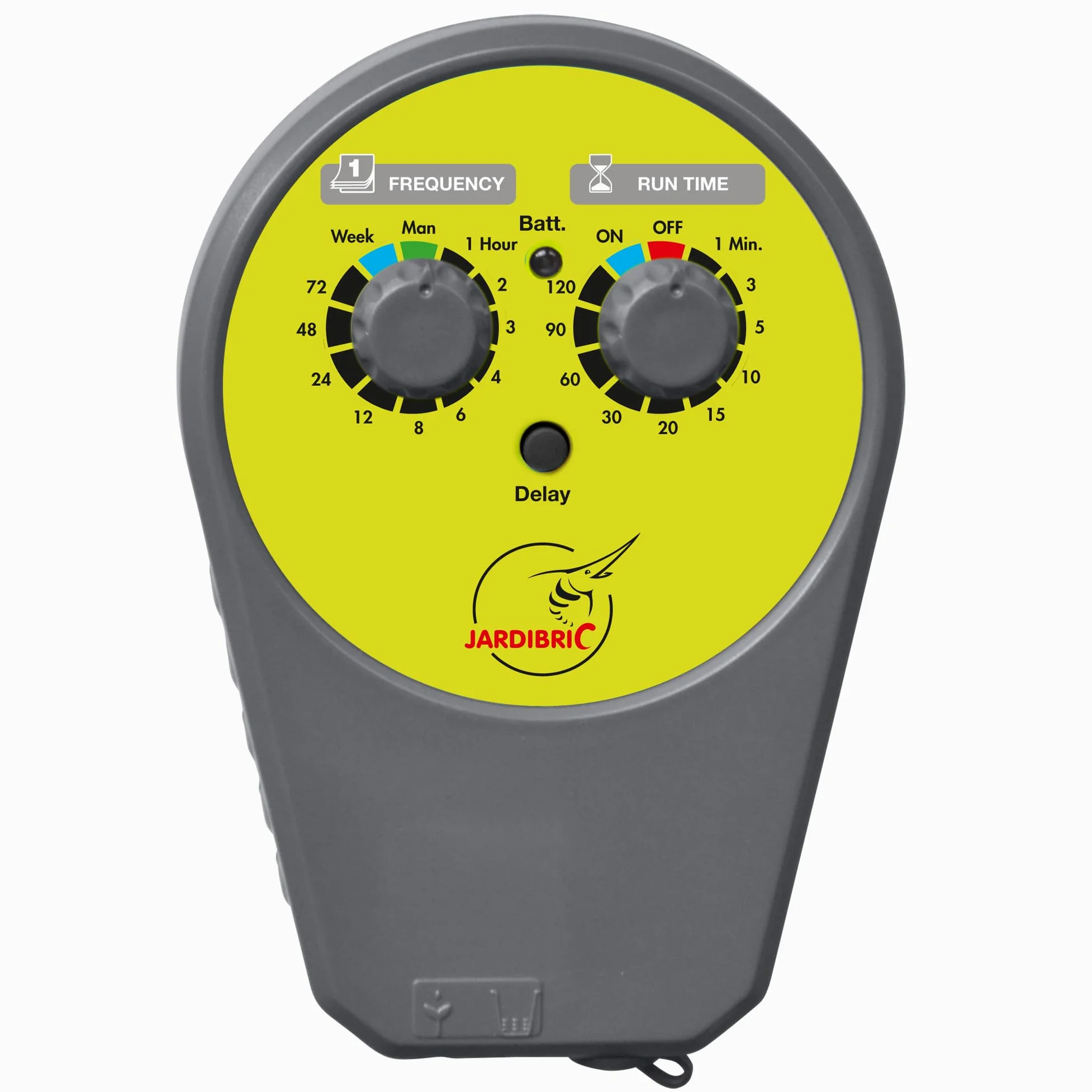 Jardibric - Kit Arrosage Goutte à Goutte Solaire 15 m - Pompe Programmable 15 Goutteurs 4x6 mm