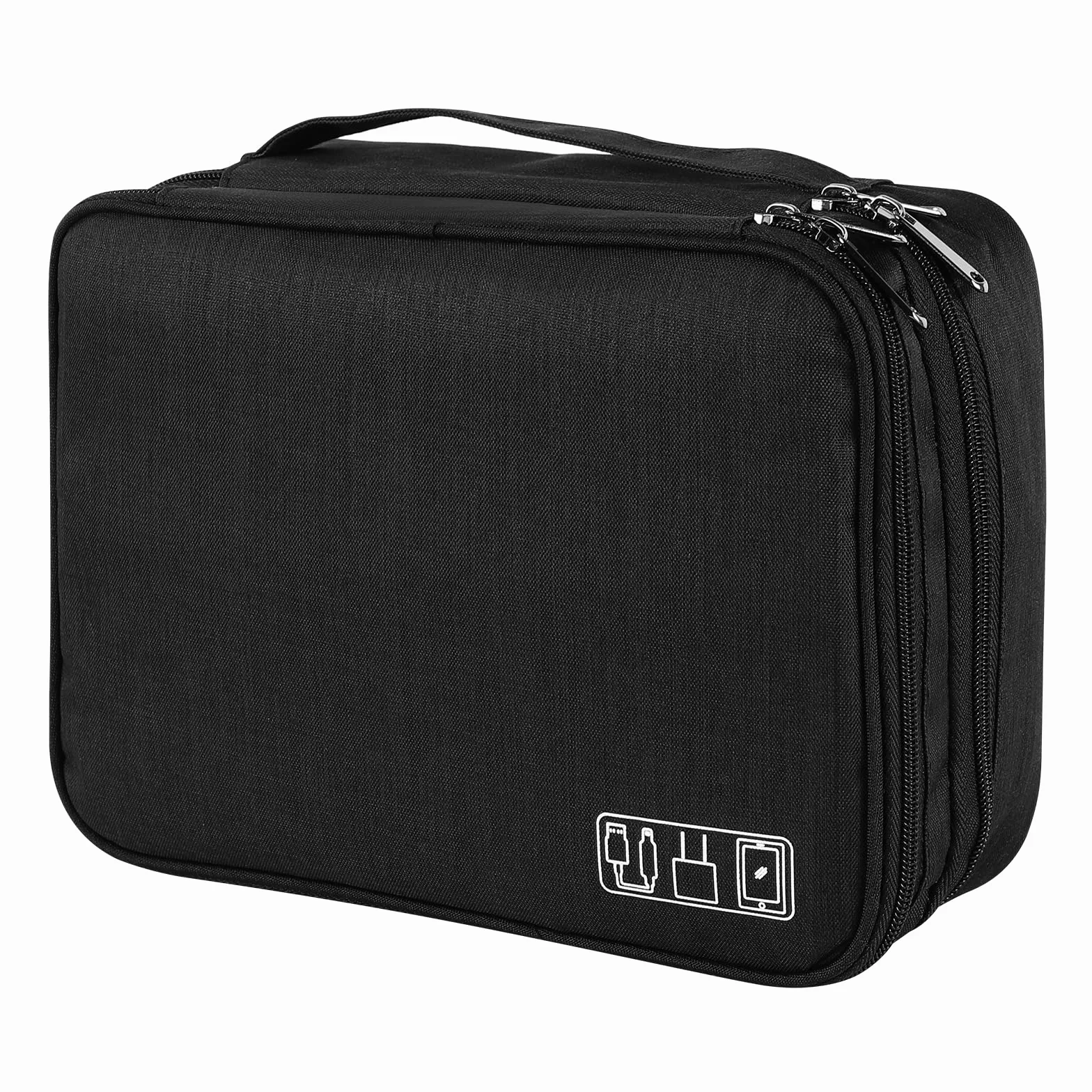 Sac Câble Multifonctionnel Universel pour Voyage Électronique Cable Management Tablette Disque Dur Externe Chargeur Adaptateurs
