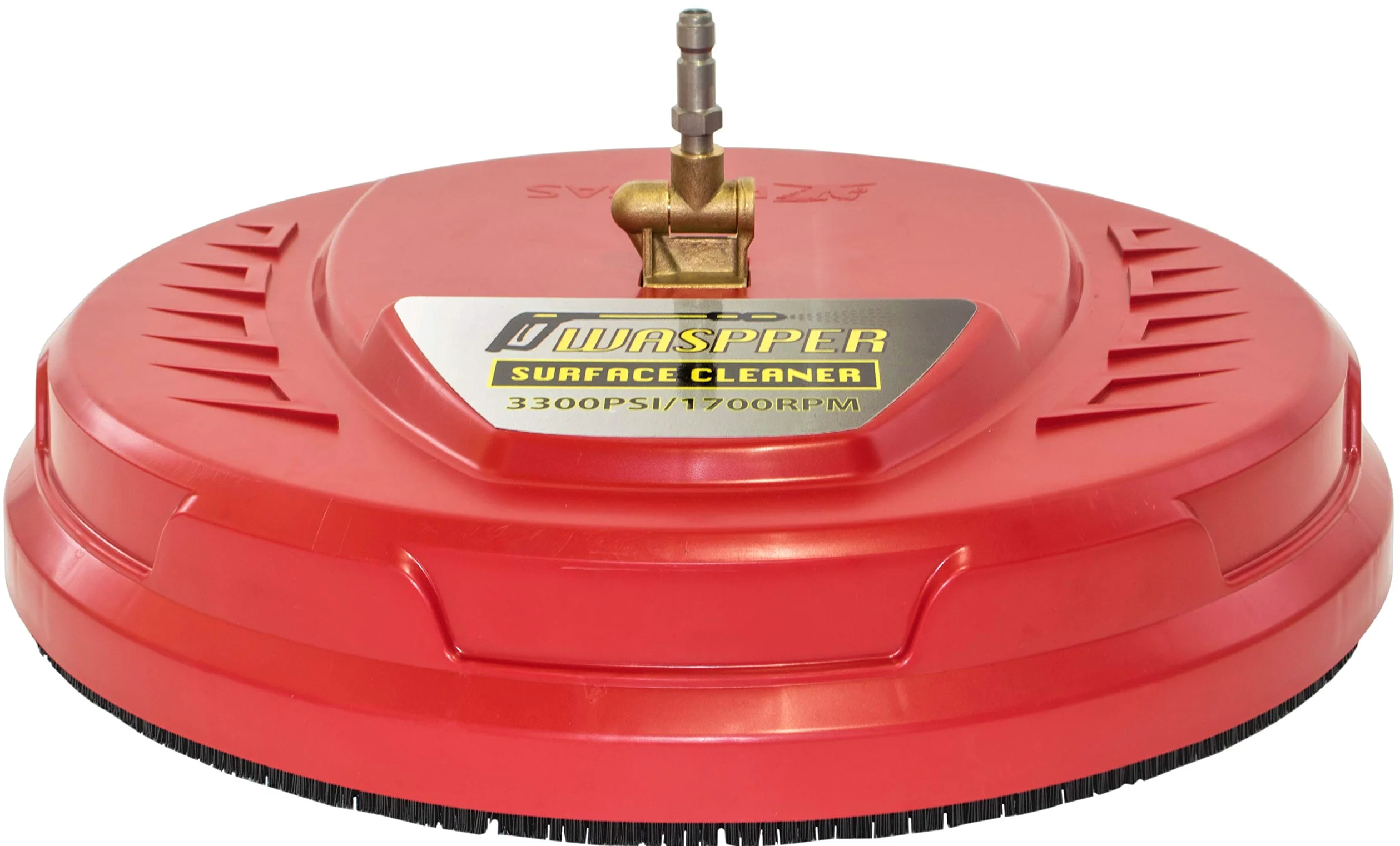 Nettoyeur Surface Haute Pression 3300 PSI – Nettoyeur terrasse Rotatif avec Double buse 1700 RPM – Accessoire Nettoyeur Haute Pression QC 1/4" pour terrasse allée Patio – Waspper SBR11-PSC01