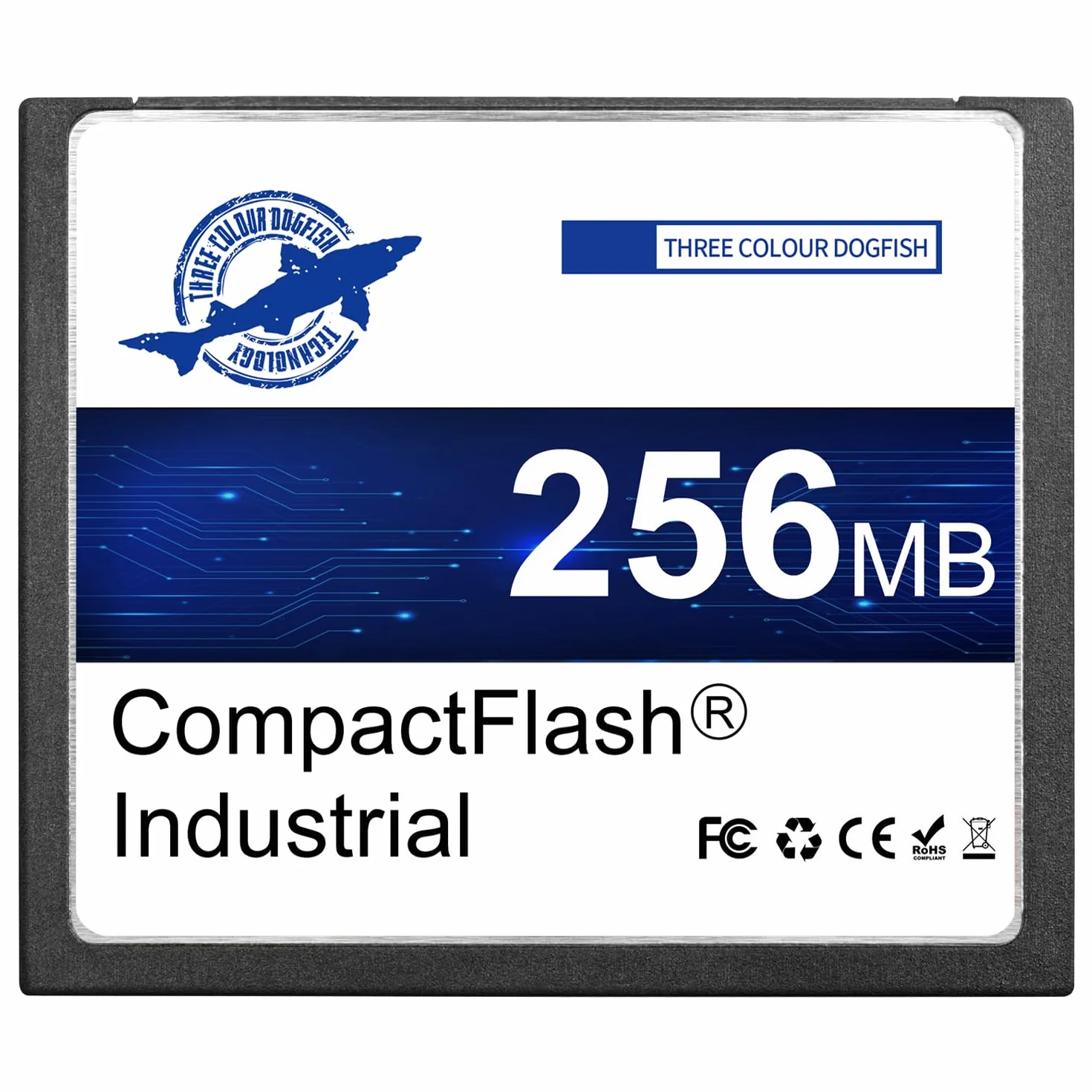 Dogfish 256Mo Compact Flash Card CF Type I Haute Performance FAT16