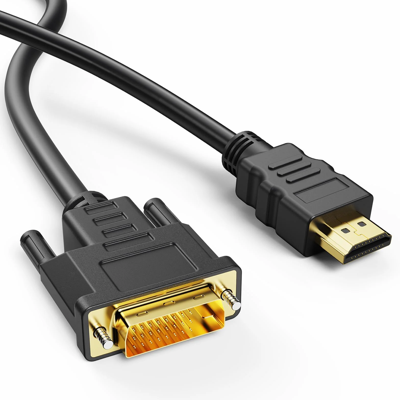 Câble adaptateur HDMI vers DVI 1 m, DVI-D 24+1, Full HD 1080p