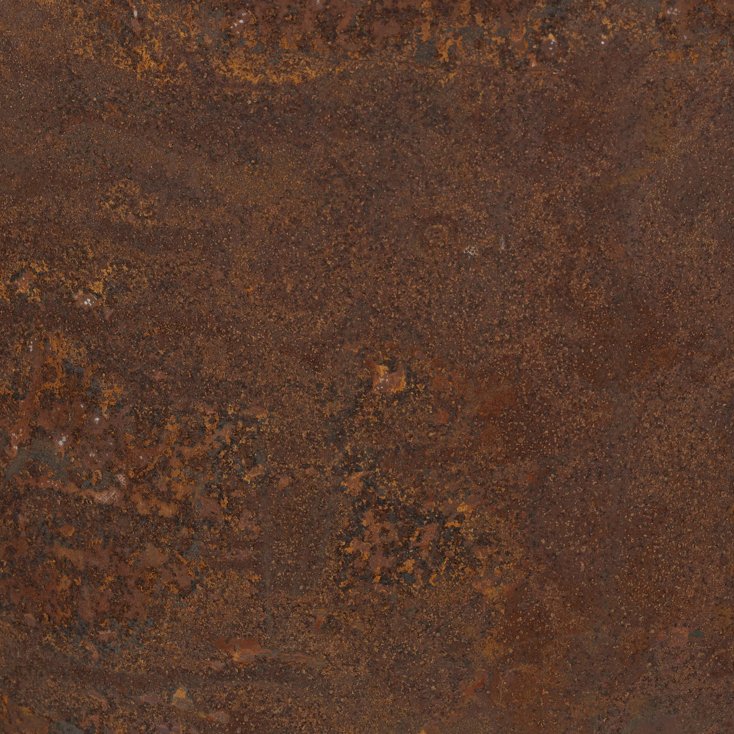 Relaxdays Brasero avec Pare-étincelles, tisonnier et Grille de Foyer, extérieur, H x D : 60x37 cm, Acier Corten, Marron