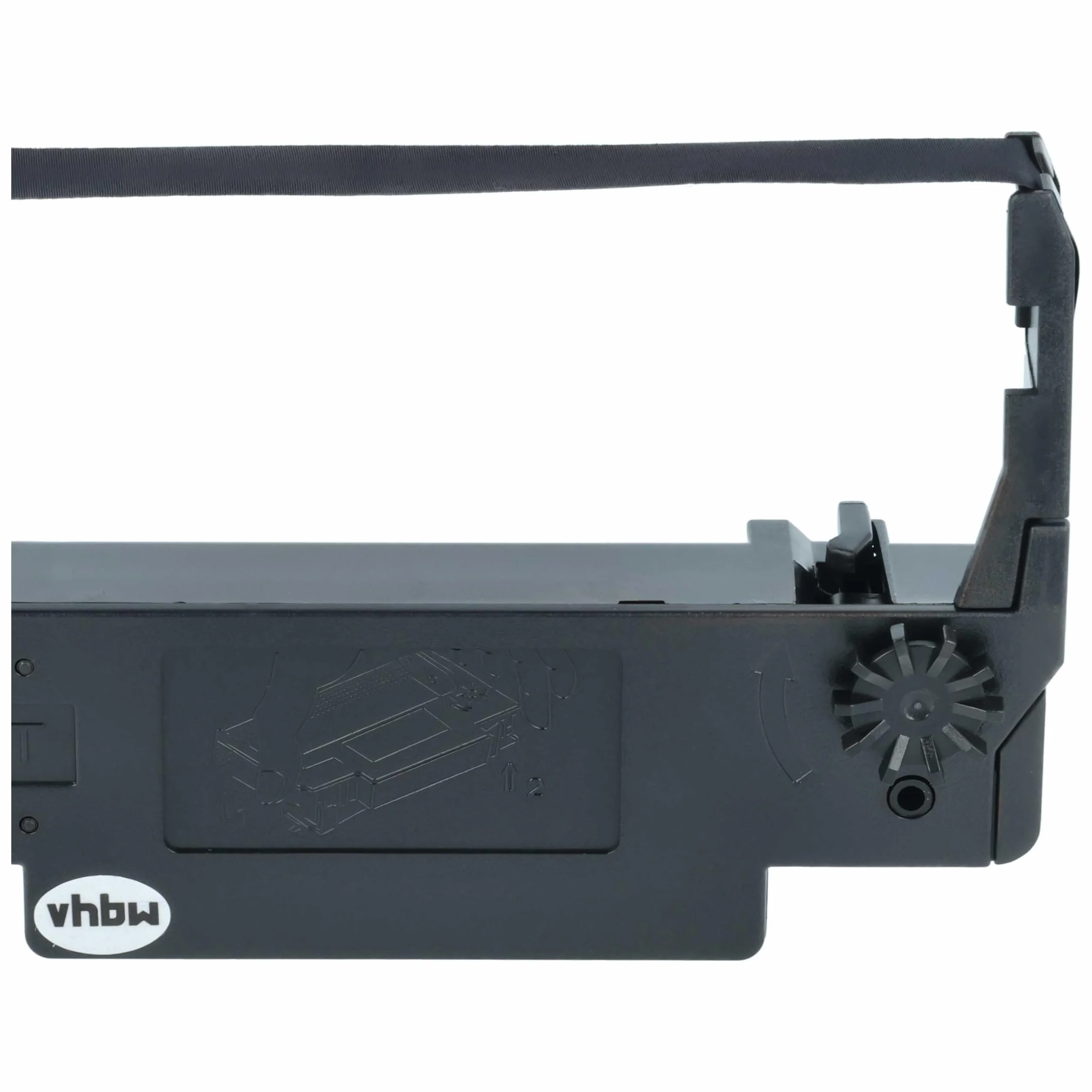 vhbw 5x Ruban encreur compatible Epson TM-U220B TM-U375 TM-U220D TM-U370 TM-U325 imprimante matricielle noir