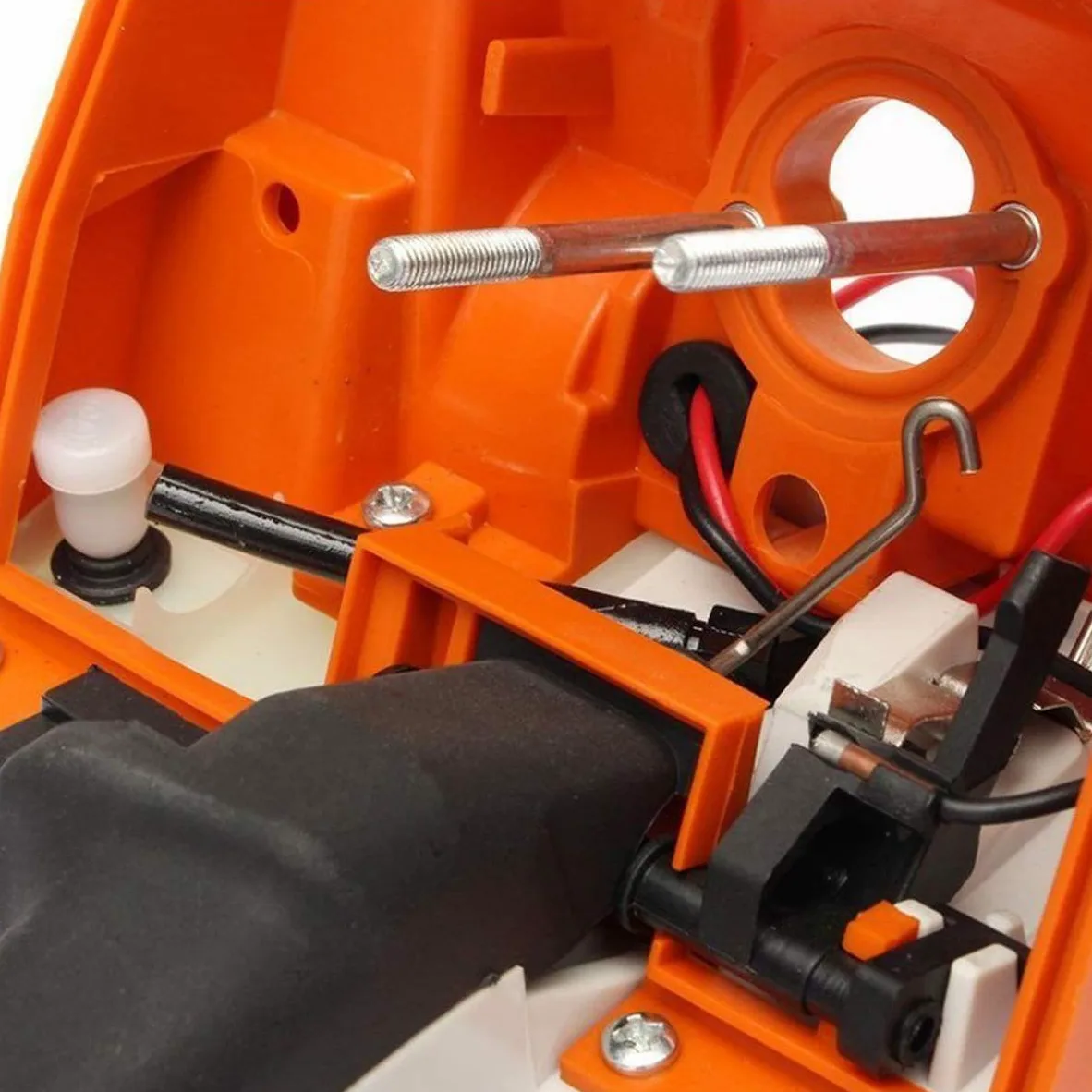 Guidon arrière Réservoir de carburant de gaz Guidon pour Stihl MS660 066 MS650 064 Tronçonneuse remplace la référence de fabrication: 1122 350 0817