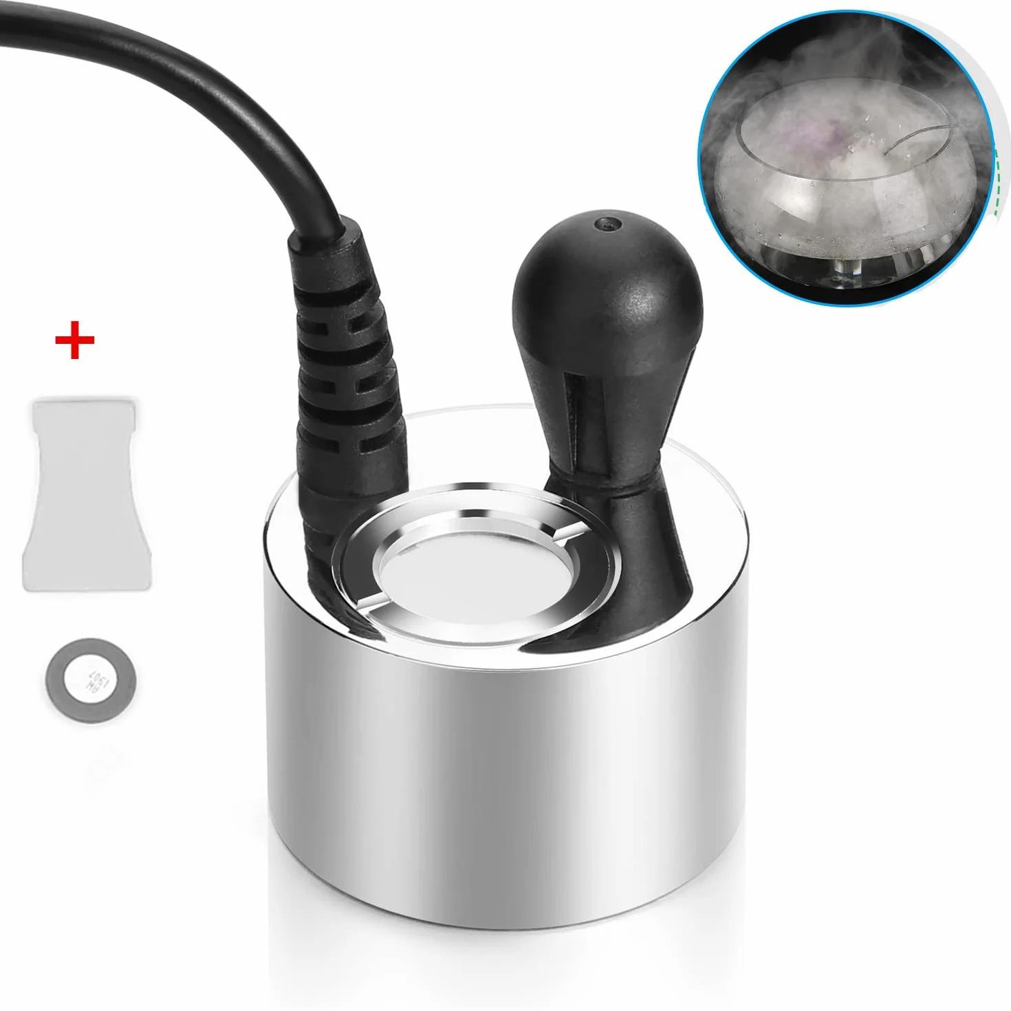 FITNATE Mist Maker Fogger Nébuliseur à ultrasons en aluminium disques céramique ≥ 400 mL/H pour fontaine étang aquarium