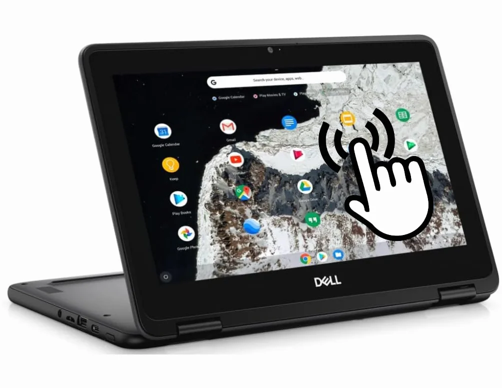 Dell Chromebook 11 3100 Intel Celeron N4020 11,6 pouces 4 Go RAM 32 Go SSD QWERTY Anglais Reconditionné