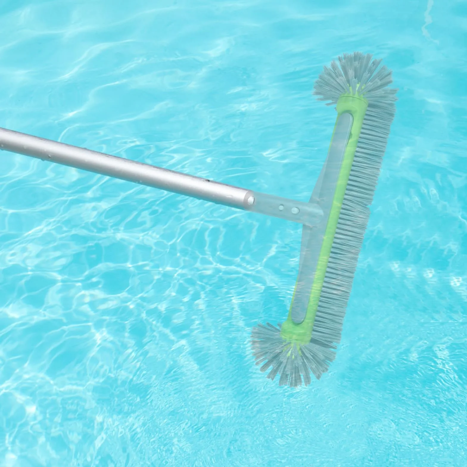 Forhome Brosse de Piscine, Balai Brosse AJ-3 pour Piscine, Baignoire, Mur, Carrelage