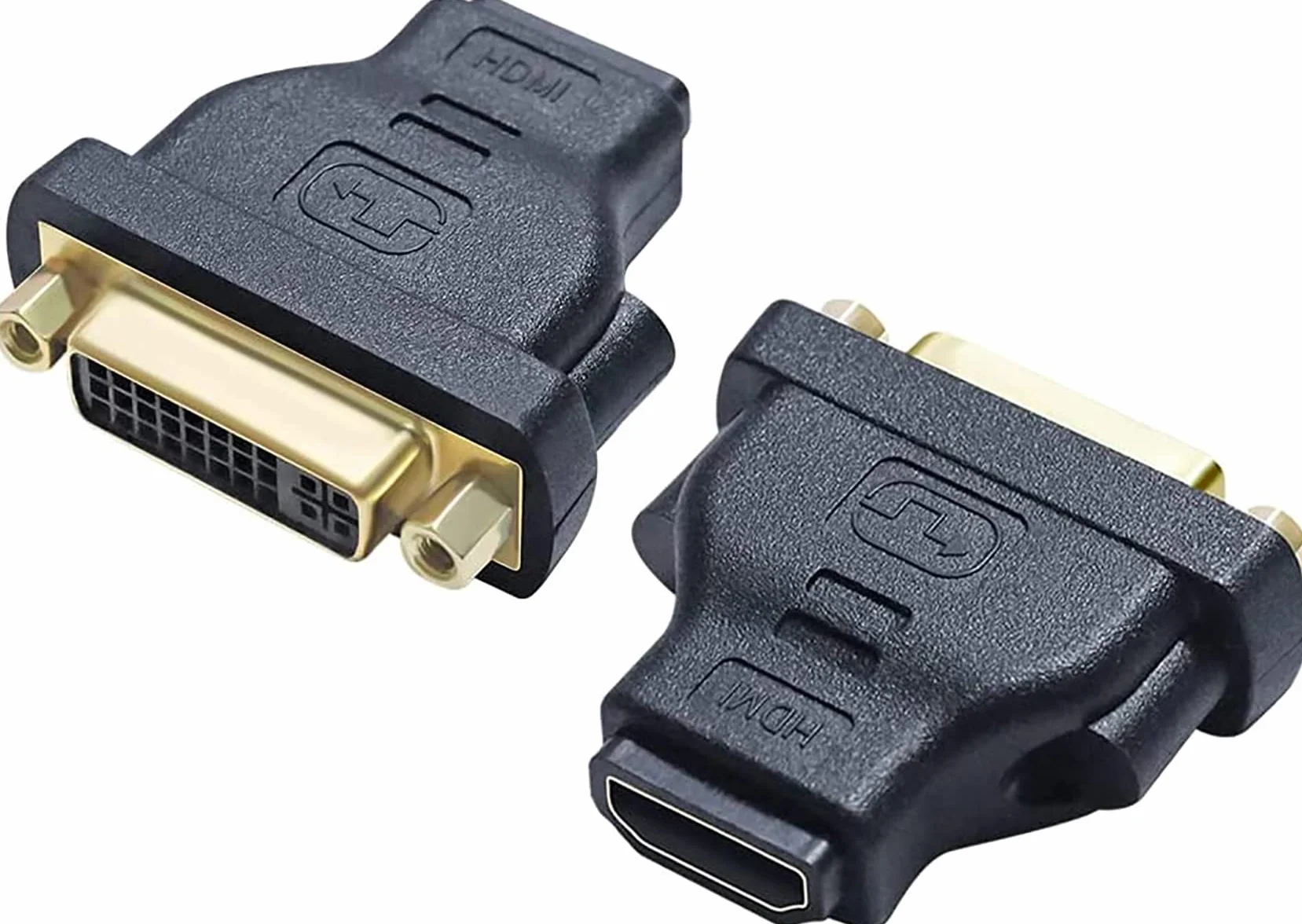 Adaptateur DVI femelle vers HDMI femelle bidirectionnel 24+5 ports 4K 1080p