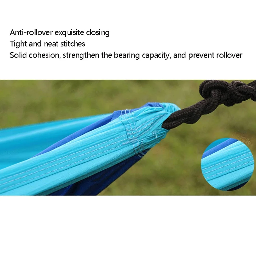 Hamac portable, Hamac portable double et simple Hamacs parachutes en nylon léger