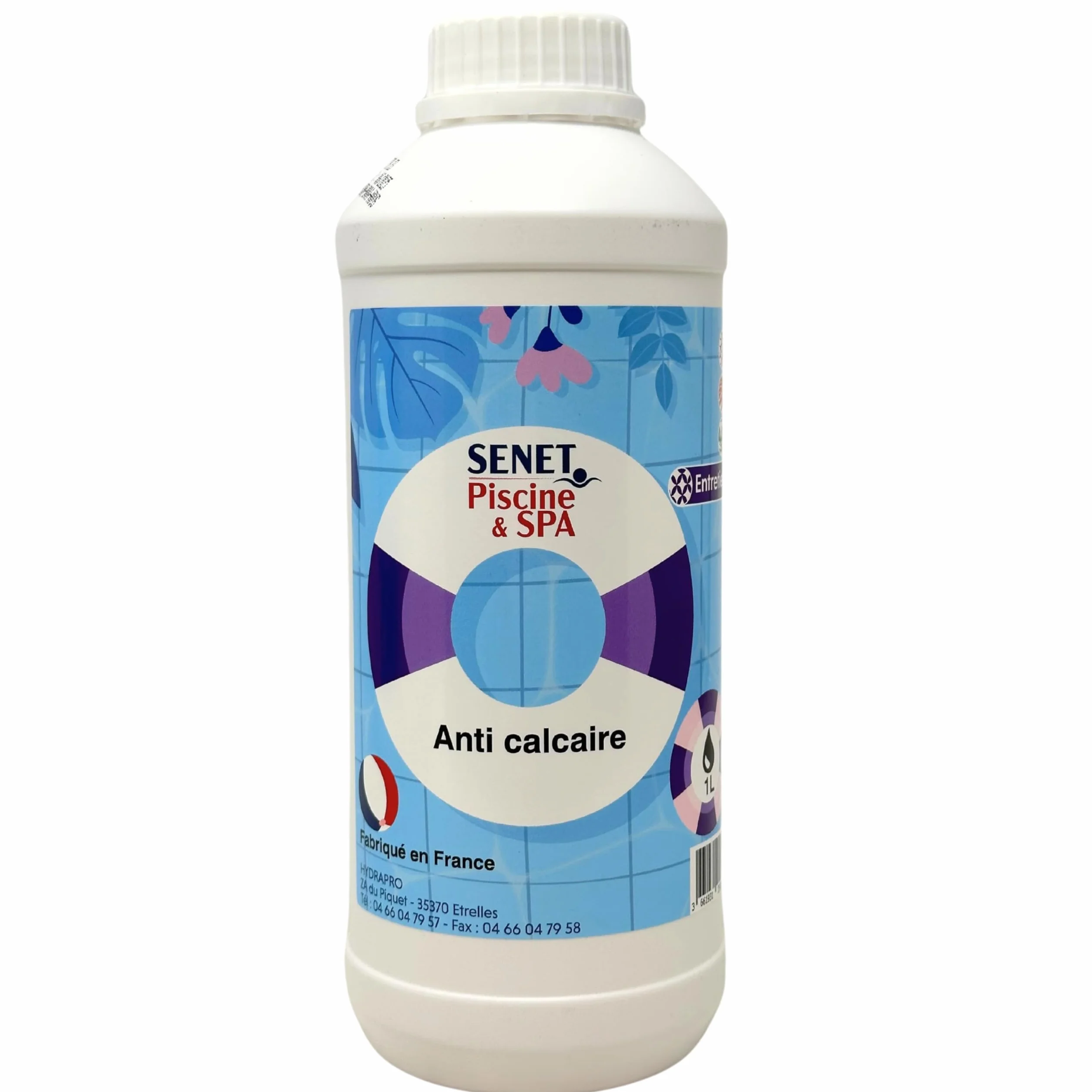 Anti-Calcaire Spa 1L – Préventif Calcaire Piscine Fabriqué France