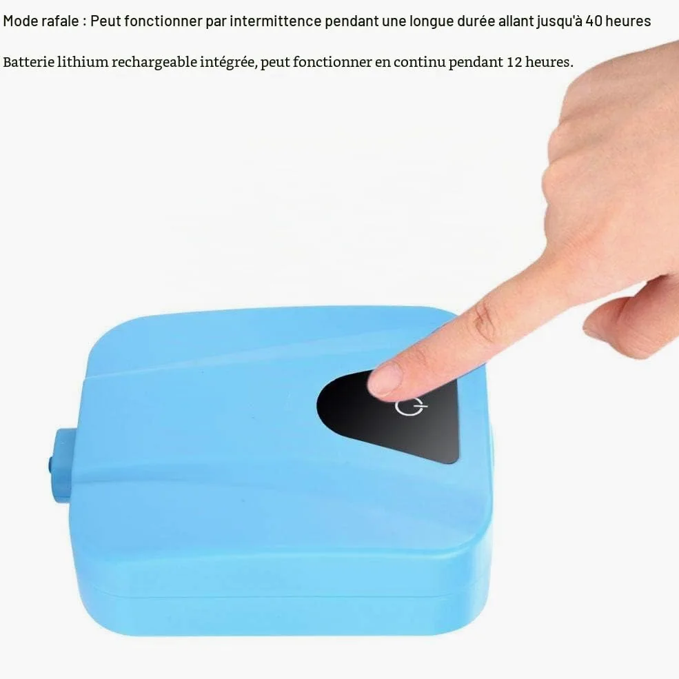 Aérateur de Bassin Solaire Professionnel, Pompe à Oxygène Pompe à Air de Bassin Pompe à Air à énergie Solaire Aérateur à énergie Solaire pour Aquariums D'aération de Bassin de Jardin 2L / Min