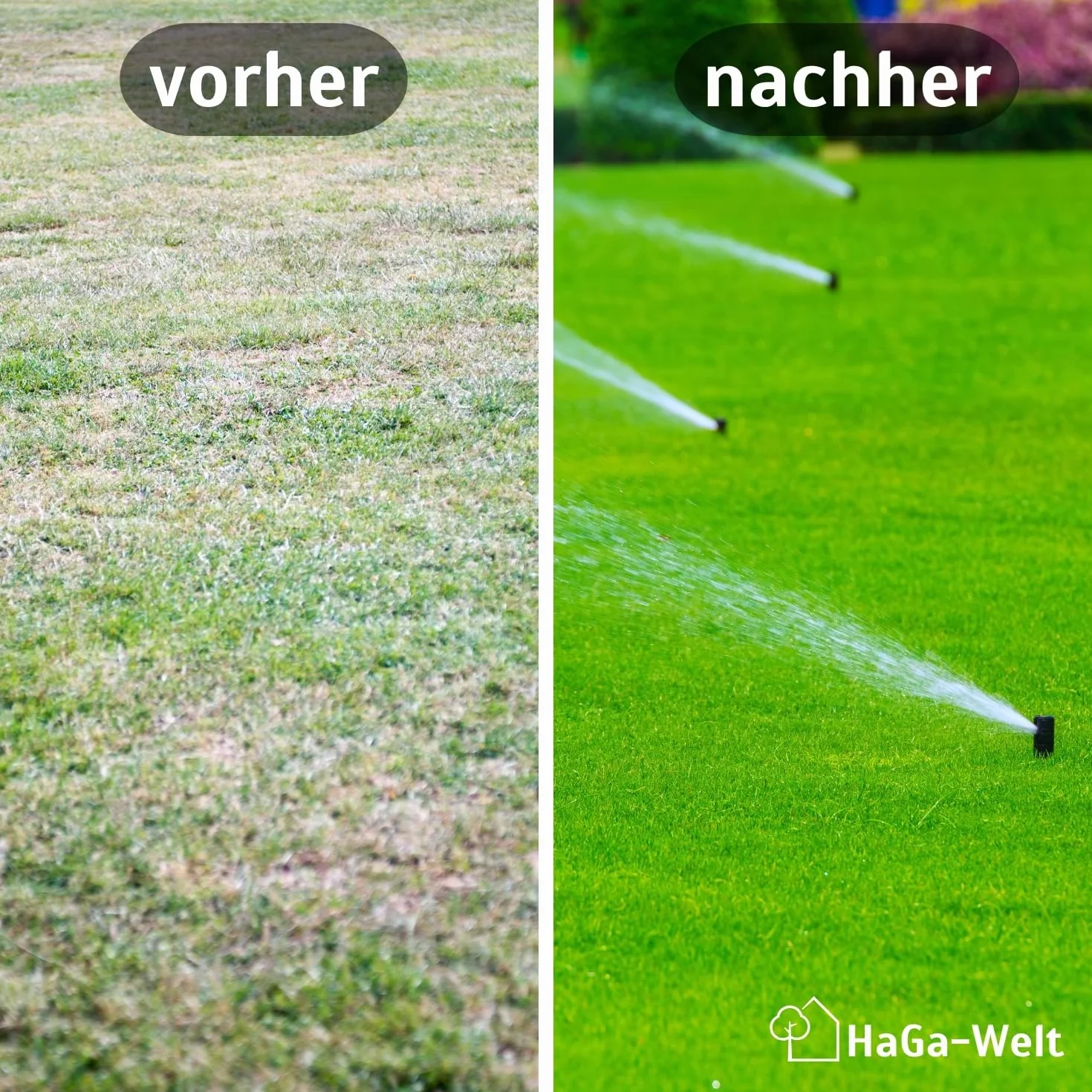 Tube PE HaGa noir 25mm x 1,5mm 10m pour irrigation jardin