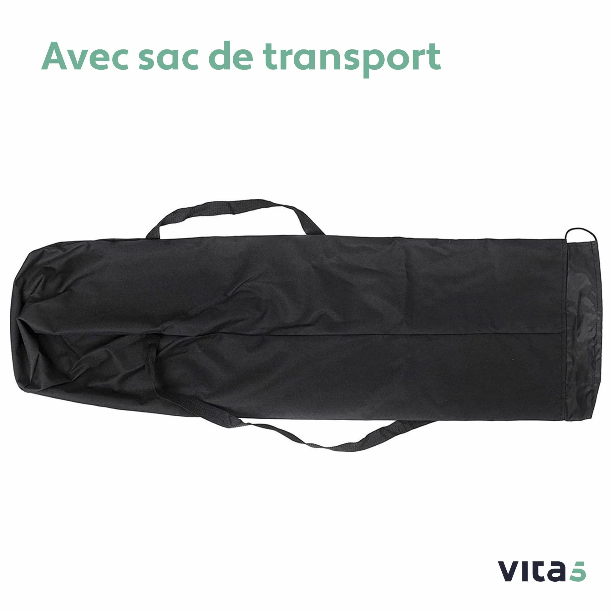 Vita5 Support de Hamac sur Pied en Acier Revêtu Charge Max 205kg pour Intérieur Extérieur