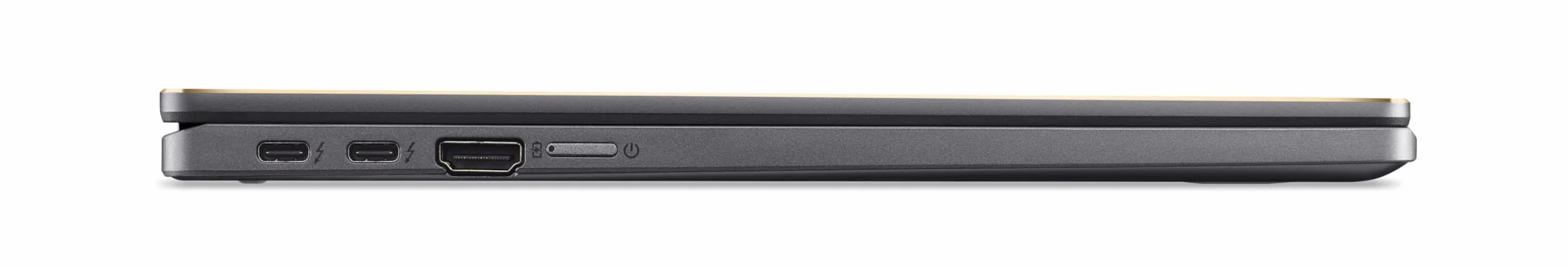 Acer Chromebook Plus Spin 714 14" WUXGA Tactile Convertible Intel Core Ultra 7 155U 16 Go RAM 512 Go SSD Chrome OS Gris Clavier FR AZERTY CP714-1HN