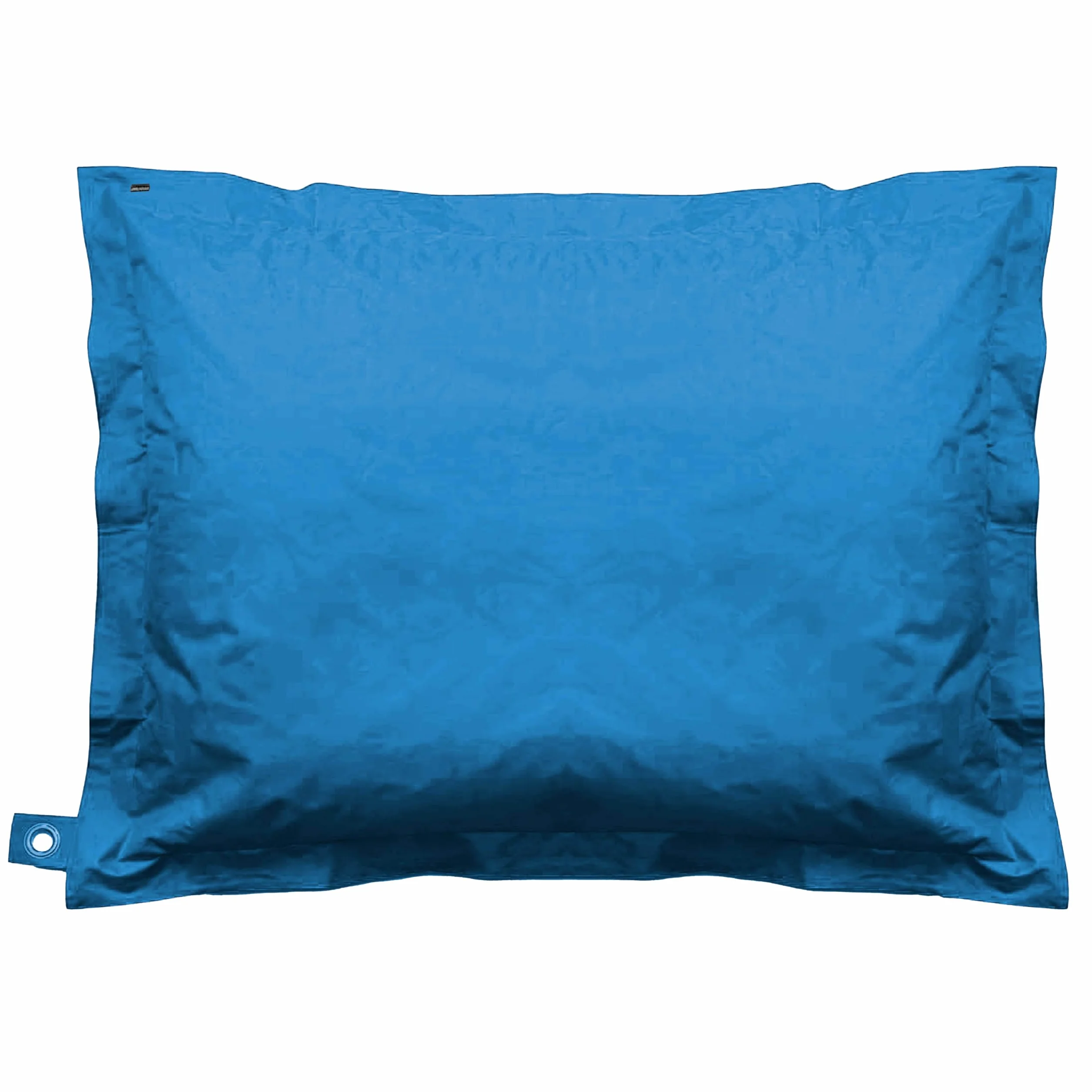 Oviala Housse Vide de Coussin de Sol XL Bleu Pacific