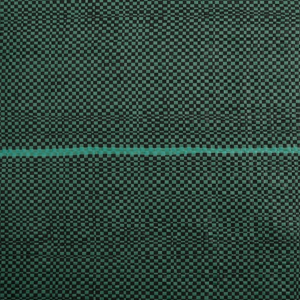 Membrane Anti Mauvaises Herbes Verte en PP, géotextile 1,5 x 5 m, Toile de paillage 60 g m2, bache de Jardin, Feutre Permeable, pour terrasse Allee Gravier Potager et amenagement Exterieur