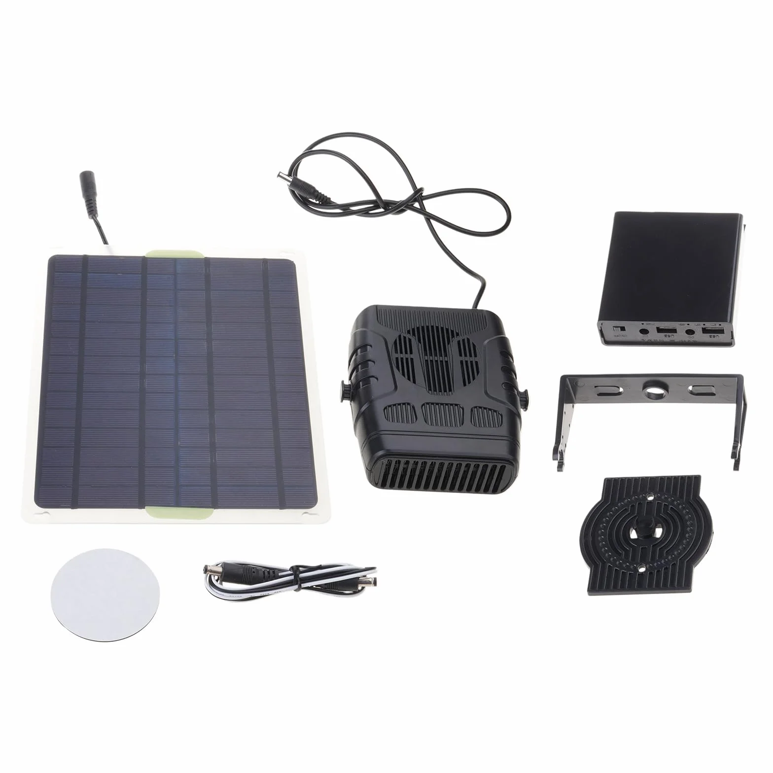 Chauffage d'appoint solaire compact pour extérieur maison serre animaux