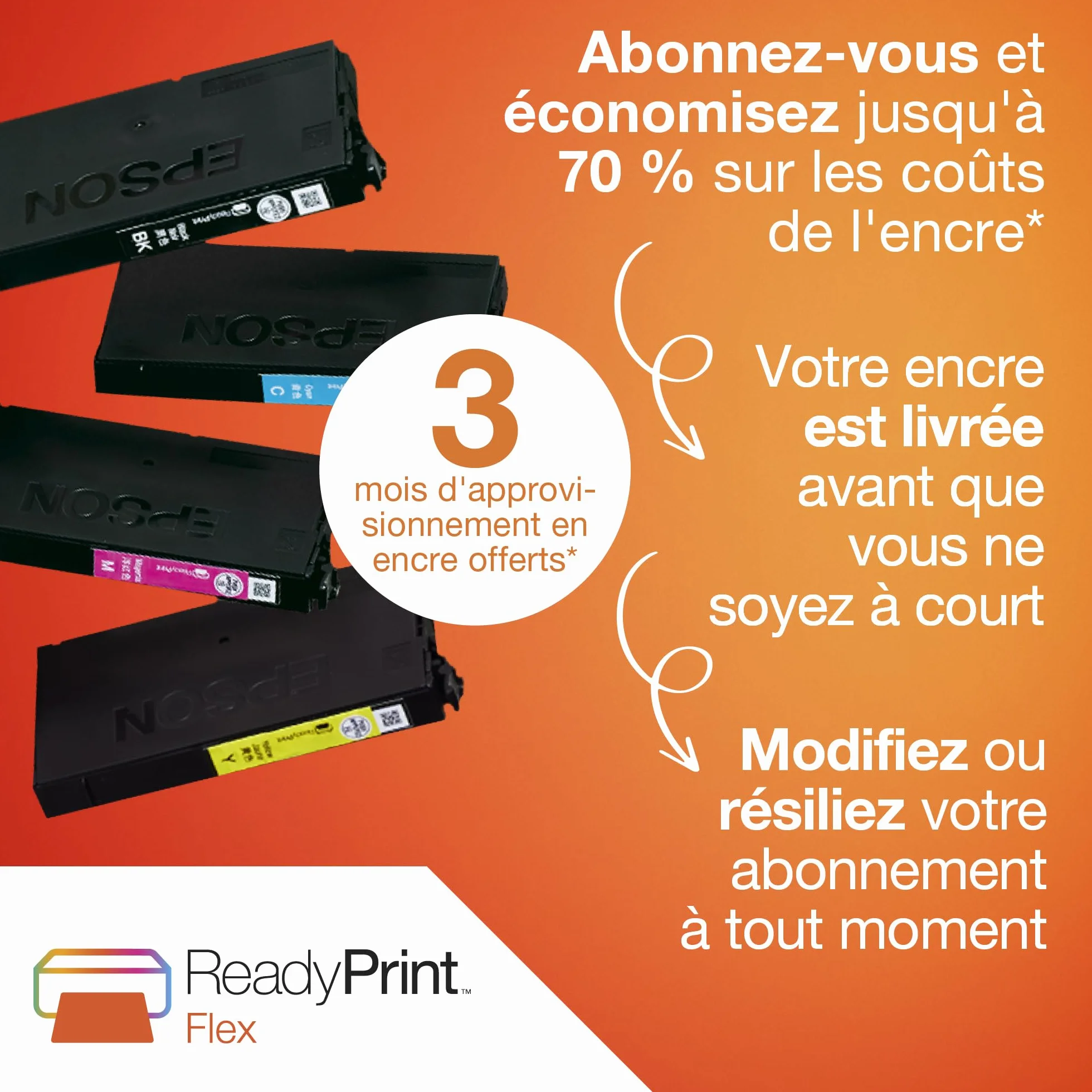 EPSON WorkForce WF-7830DTW Imprimante A3 4-en-1 recto-verso WiFi Direct Ethernet PrecisionCore 25ppm Noir 12ppm Couleur