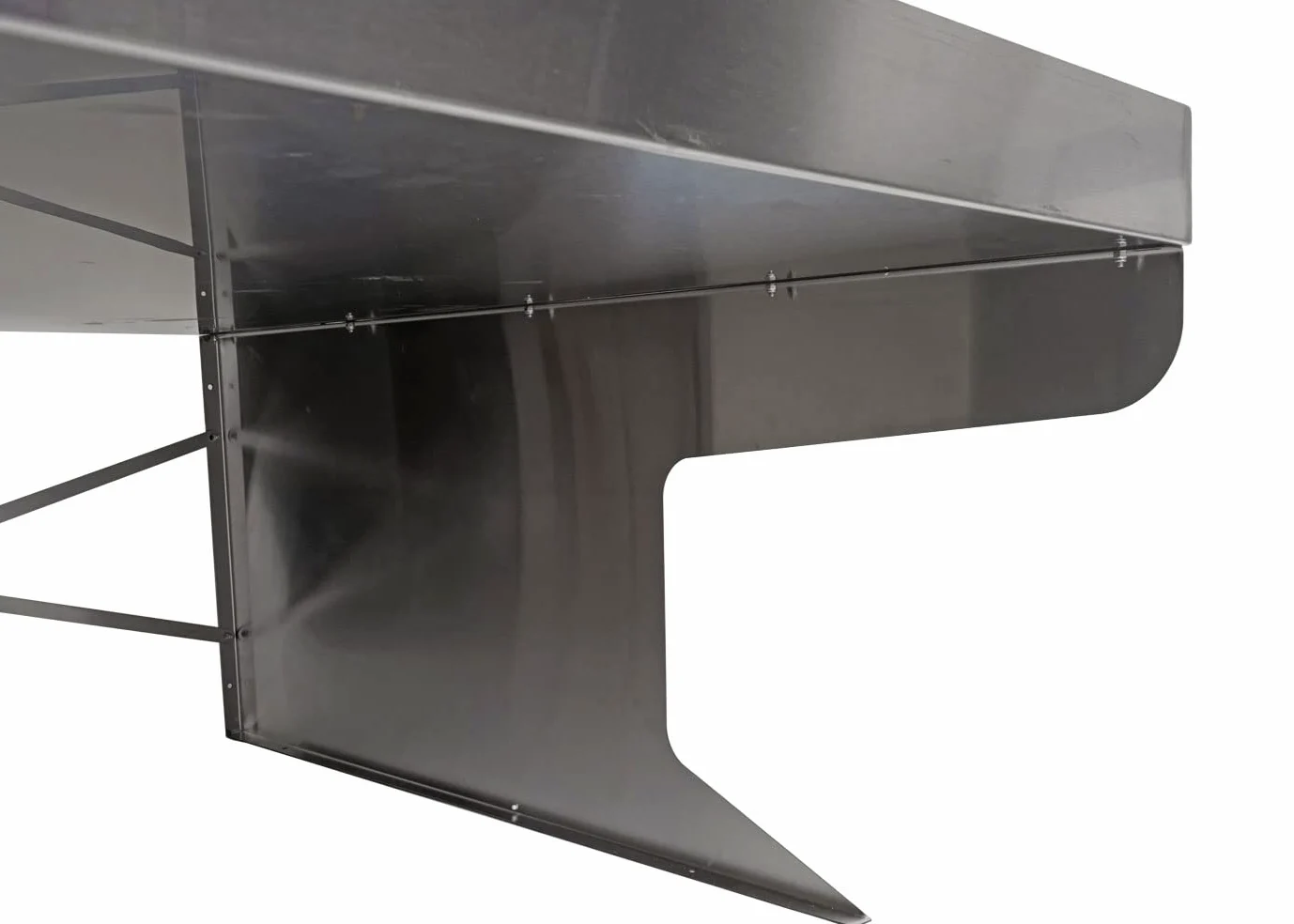 Garage XL pour Tondeuse-Robot avec bac à Plantes HWC-G60 métal 47x70x100cm INOX