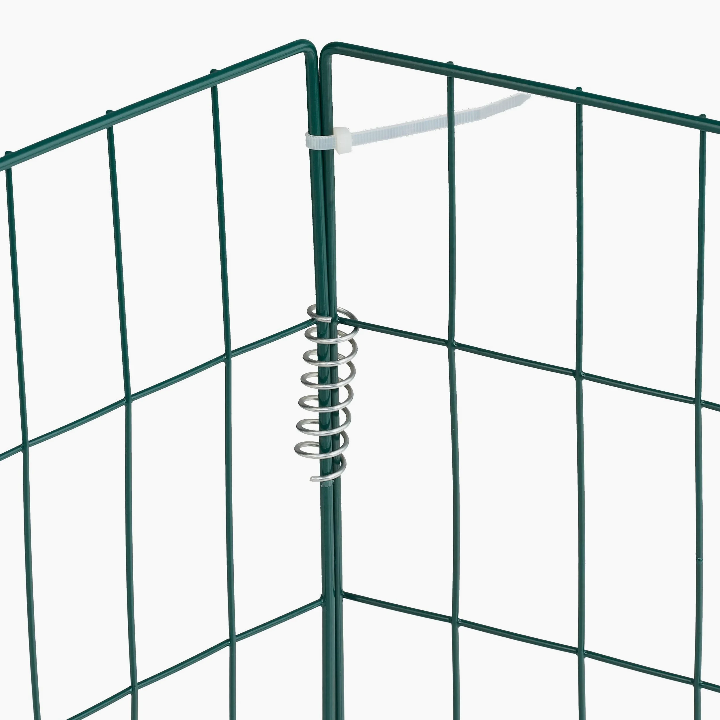 Relaxdays Composteur de Jardin, Lot de 2, en métal (Acier), 560 litres, H x L x P : 70 x 90 x 90 cm, Vert