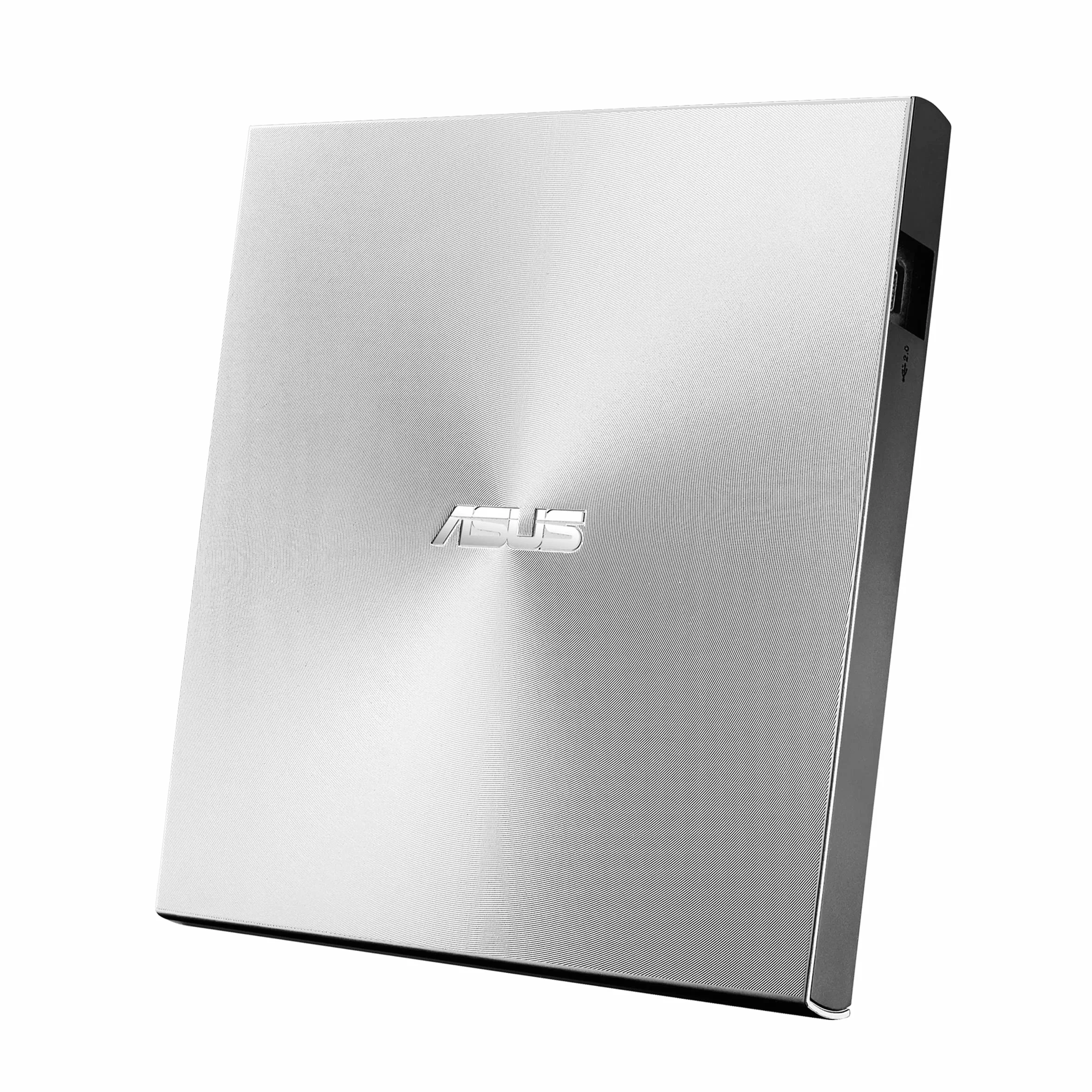 ASUS ZenDrive U9M Argent Graveur DVD x8 ultra-compact M-Disc supporté USB 3.0 Type-C Type-A Windows Mac OS