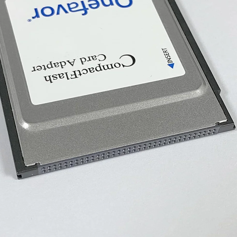Compact Flash Memory Card for CNC Machine, PCMCIA Adapter, 512 MB
