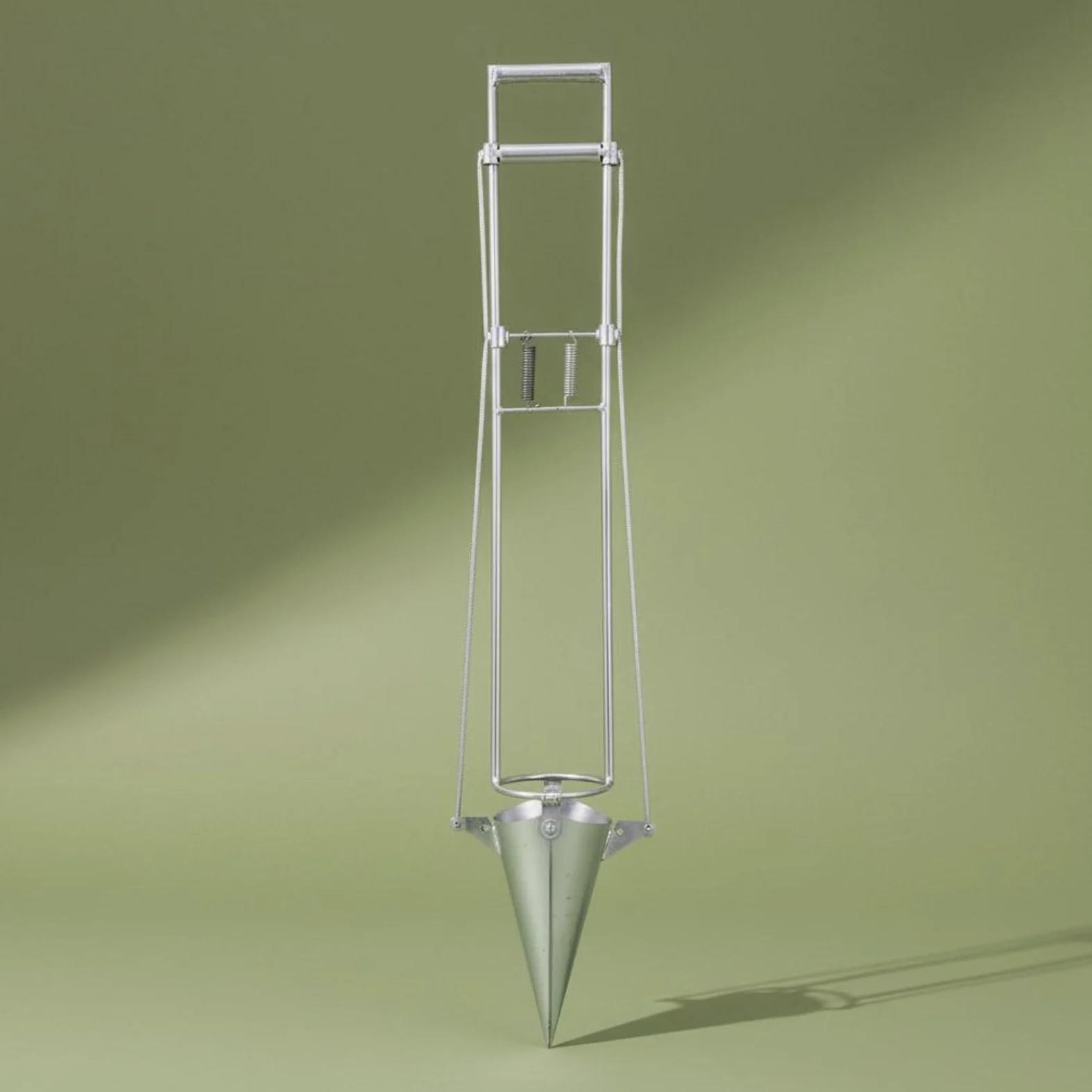Handheld Seedling Planter Planteur de Transplantation Outil Manuel de Repiquage Replanteur à Main Planteur Longue Poignée Acier pour Améliorer Le, Standard