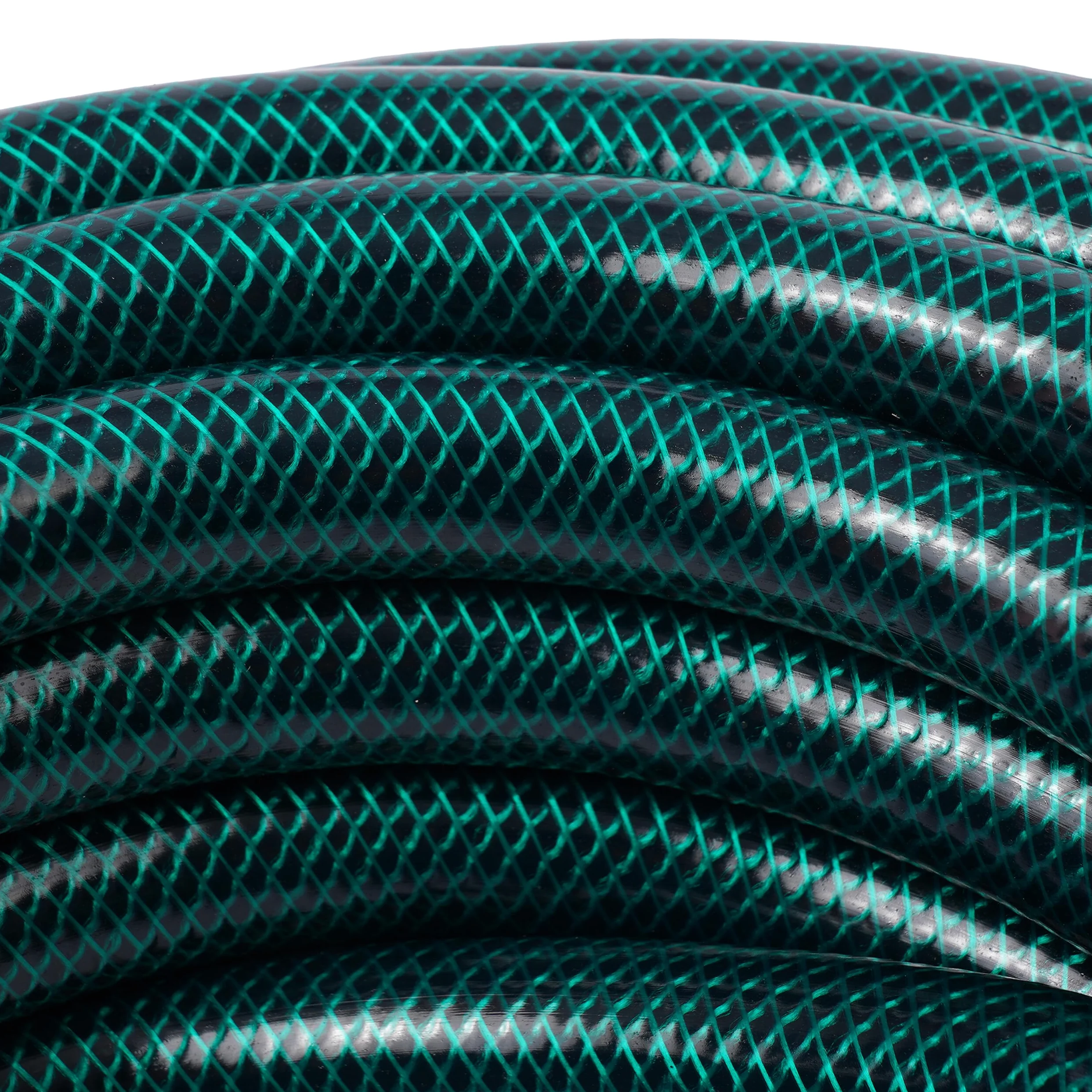 Relaxdays Tuyau d'arrosage, 50 m, 3/4 Pouce, 3 Couches, PP Anti-Plis résistant aux UV, Vert, arrosage Jardin