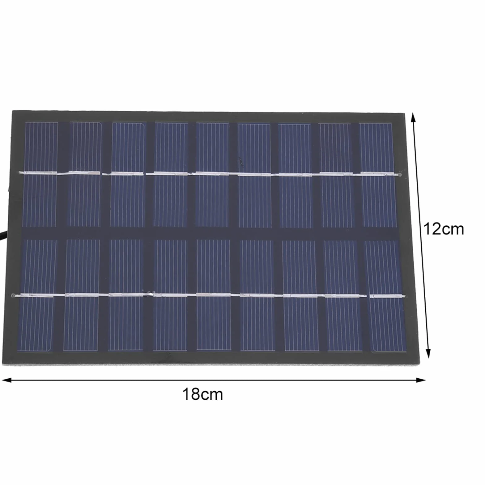 Pompe de fontaine solaire 9V 1.8W 200L/h panneau solaire alimenté pour bassin de fontaine jardin