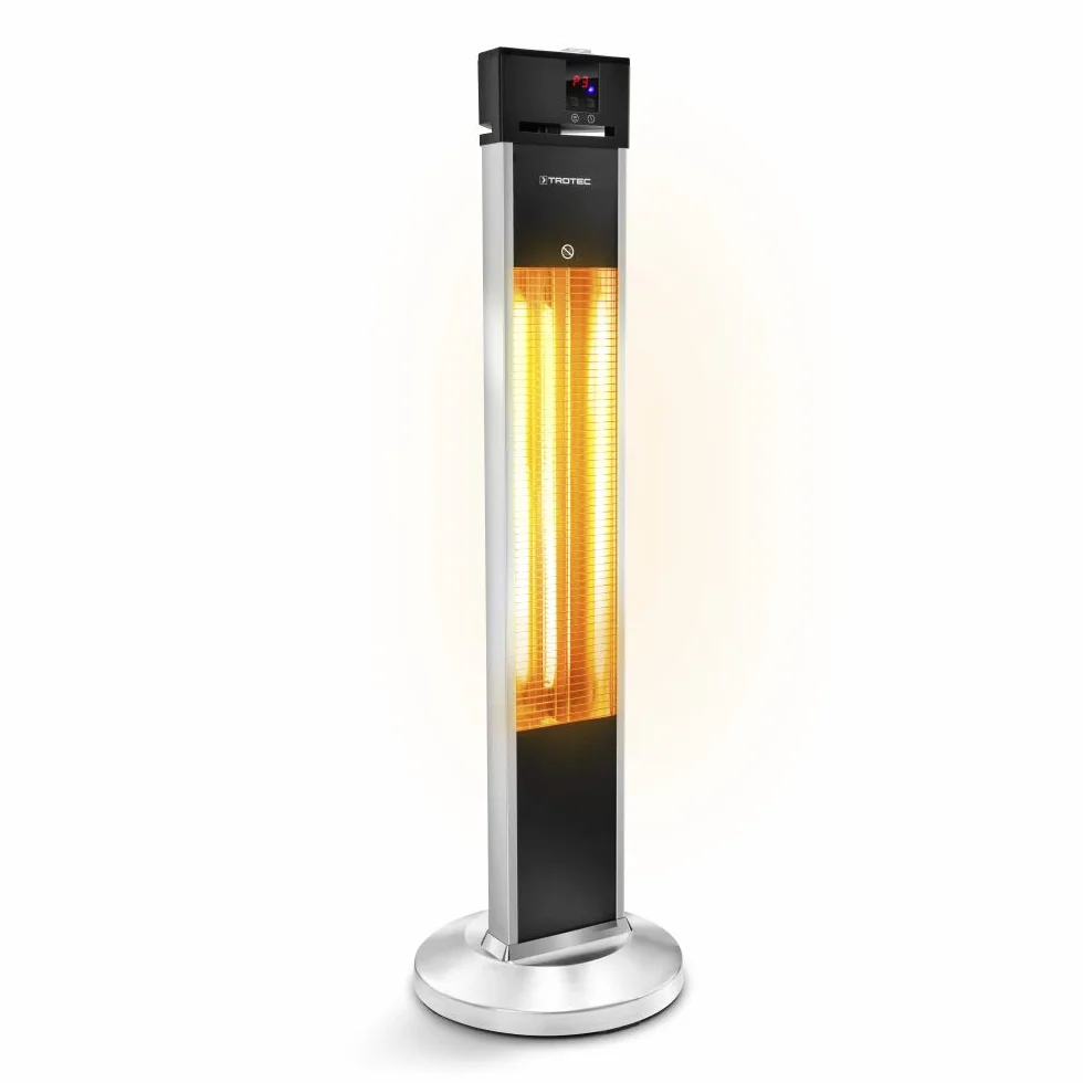 TROTEC Chauffage Radiant IRS 2000 E 2000W avec télécommande