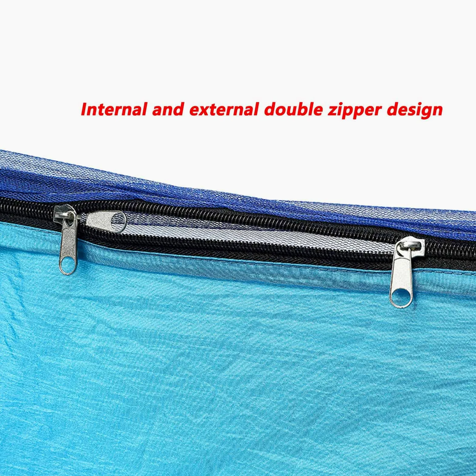 Hamac Portable, Hamac Pliable avec Sac De Rangement, Filet De Fil Respirant Crypté, Peut Supporter 440 LB, Convient pour La Plage, Le Camping, Les Voyages,Vert,47 * 94 inches