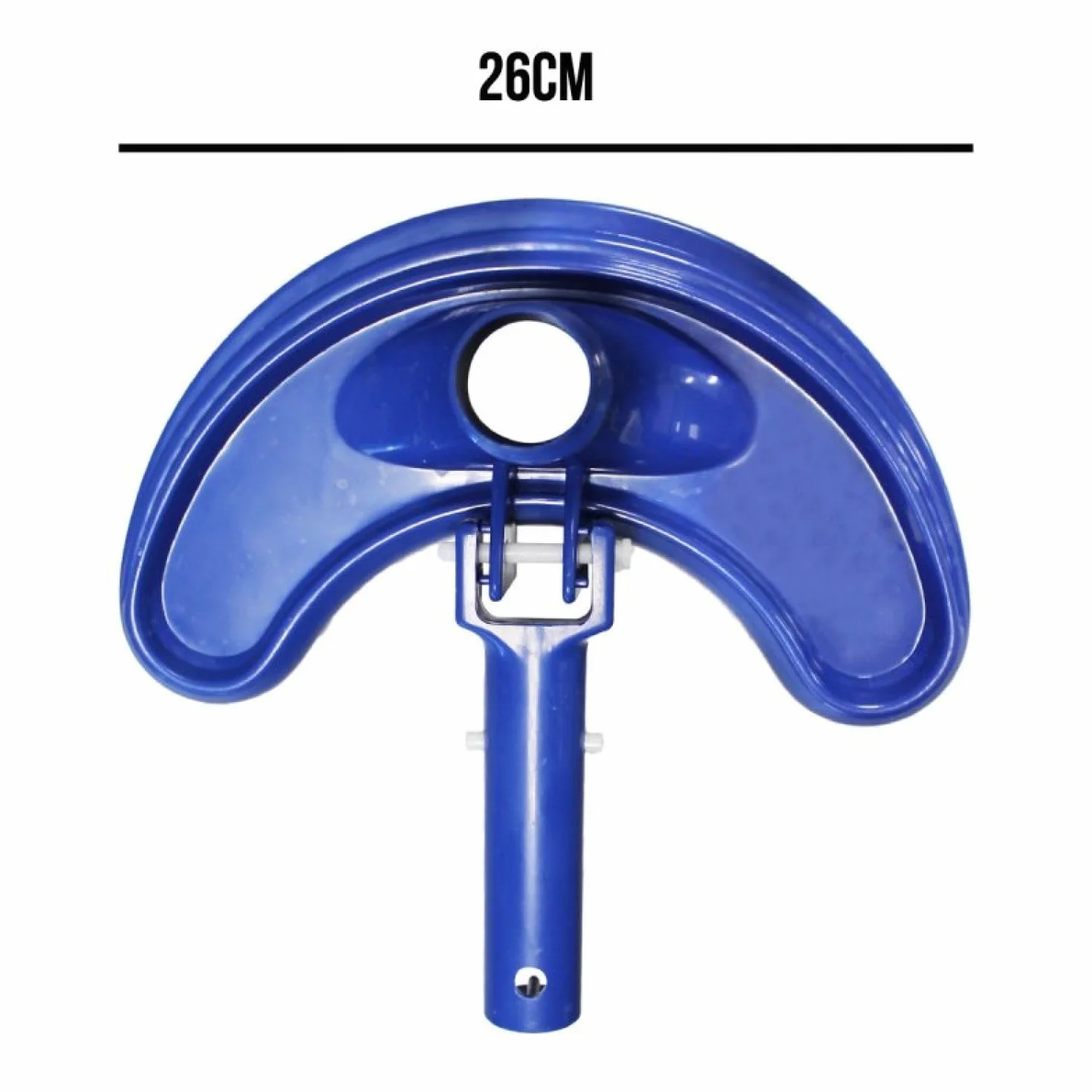 Linxor Tête de Balai Aspirant Demi-Lune Bleu pour Manche Standard