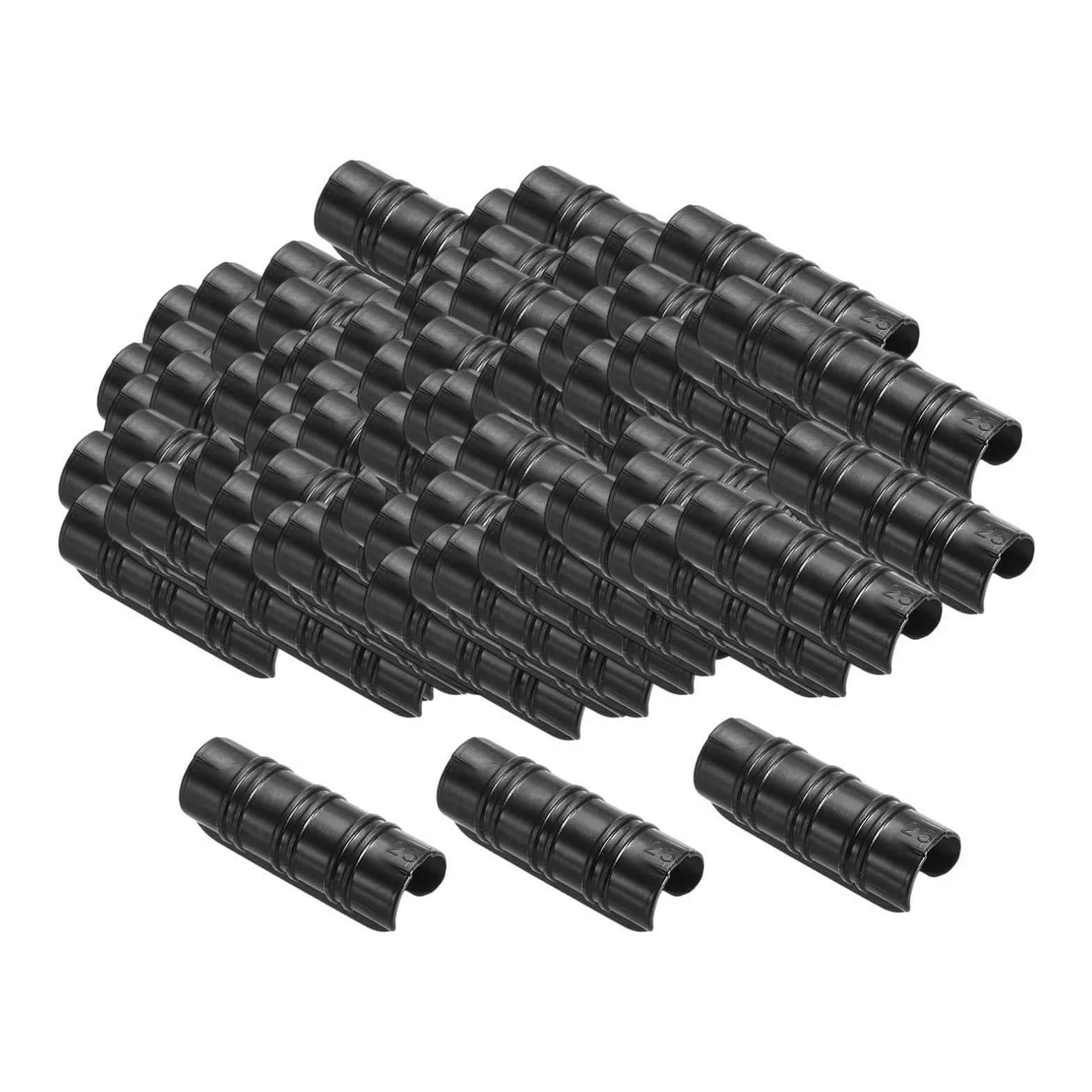 F Fityle Pinces à Film de Serre Réutilisables 19 mm pour Serres, Abris et Bâches Extérieures