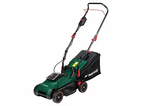 Parkside PRMA 40-Li Tondeuse à Gazon sans Fil, sans Batterie ni Chargeur, Noir/Vert