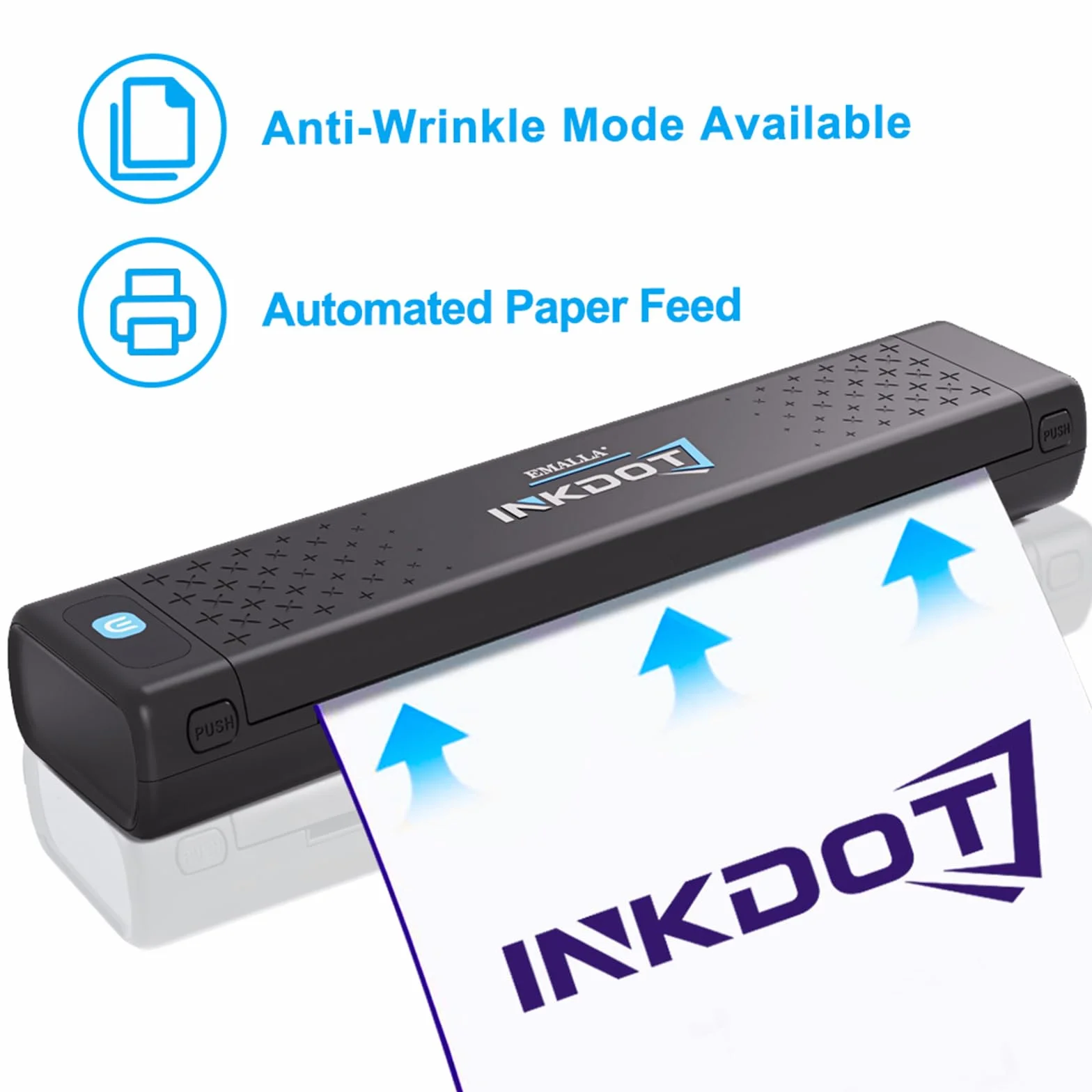 Imprimante de tatouage thermique Bluetooth 203 DPI haute résolution sans fil portable pour artistes iOS Windows