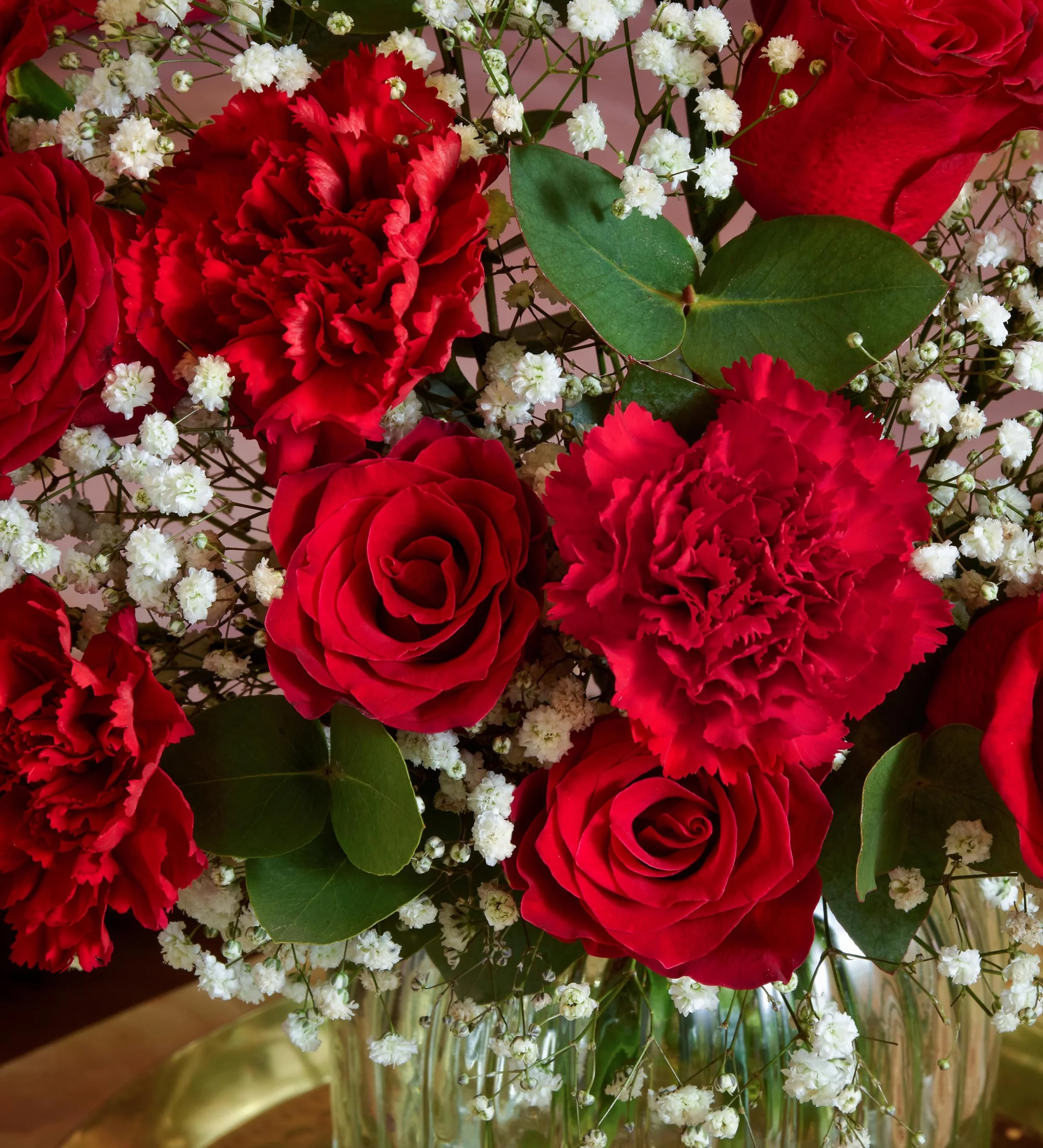 Amore Bouquet Bouquet de roses rouges Saint-Valentin Cadeau fleurs fraîches