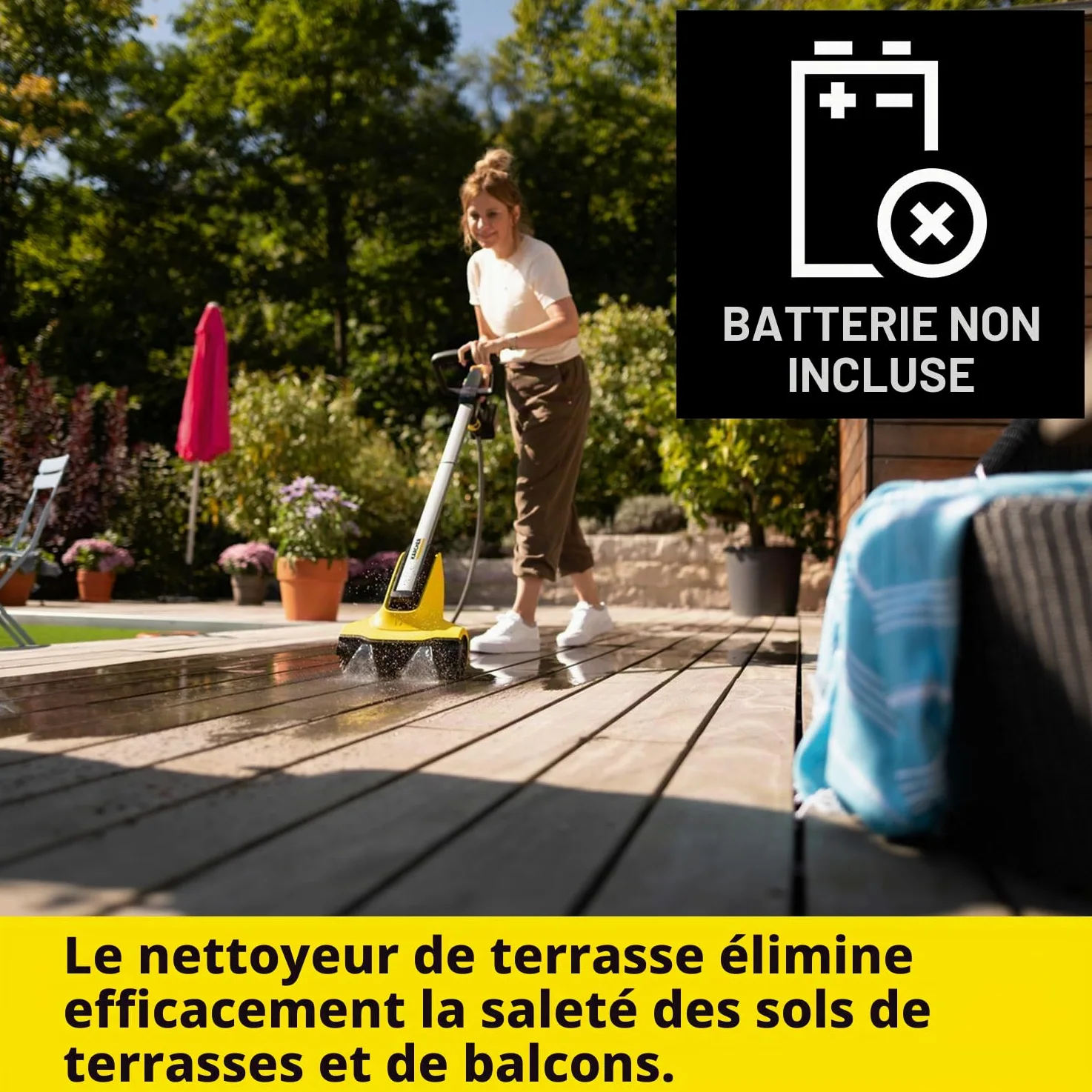 Nettoyeur de Terrasses sans Fil PCL 3-18 (sans Batterie) Kärcher
