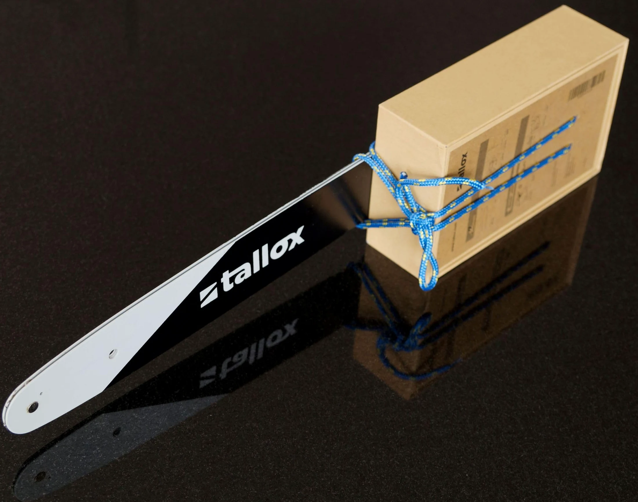 Tallox Épée et 3 chaînes de tronçonneuse 6,35 mm 1,1 mm 72 maillons d’entraînement Version 2024 à faible dos compatible avec Stihl MSA 200, 220 35 cm