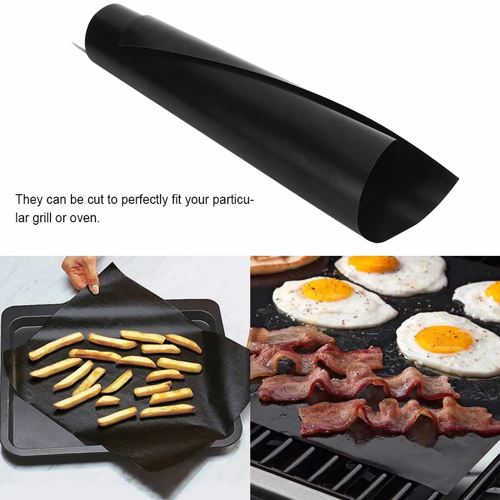 BBQ Grill Mat 5Pcs Barbecue Mat Grill Toppers