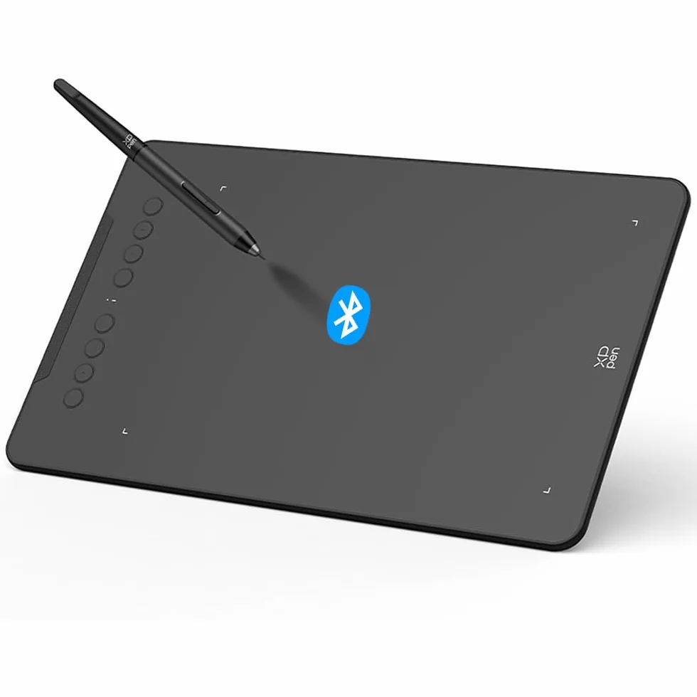 XPPen Deco Mini7W v2 Tablette Graphique Bluetooth 5.0 7 Pouces 16K Niveaux de Pression