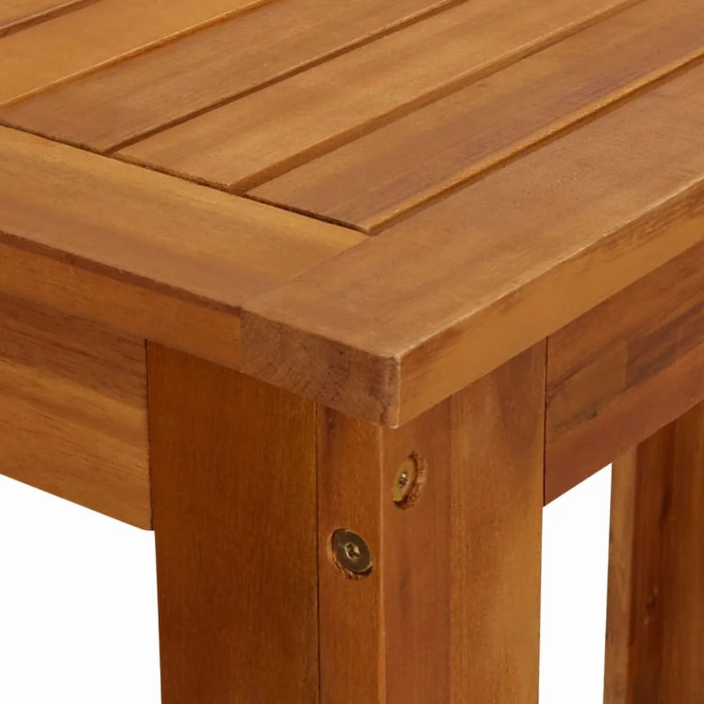 Ensemble de bar de jardin 9 pcs Bois d acacia solide