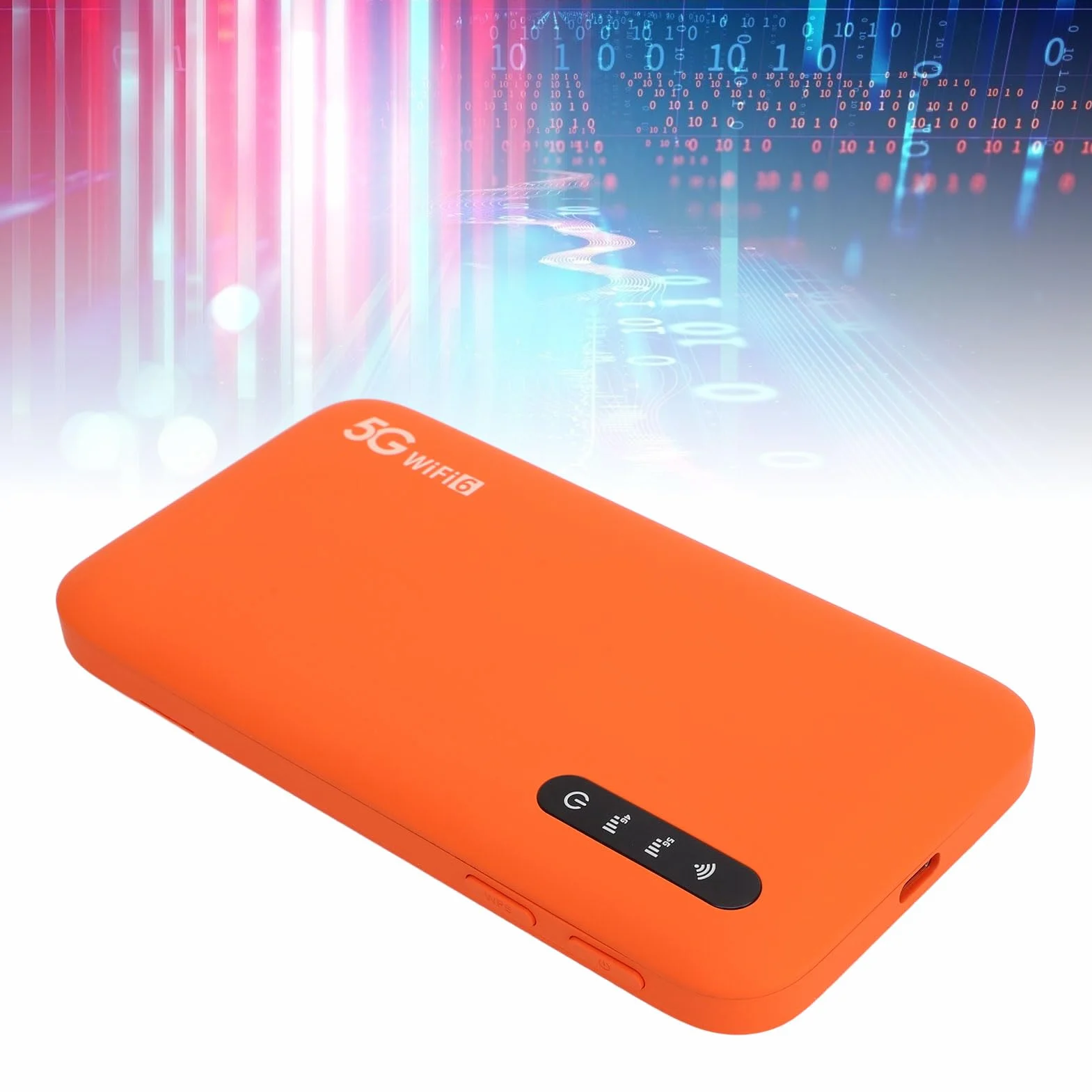 Goshyda Routeur WiFi 5G Portable avec Batterie 6100 mAh, Modem Mobile 5G pour Voyages