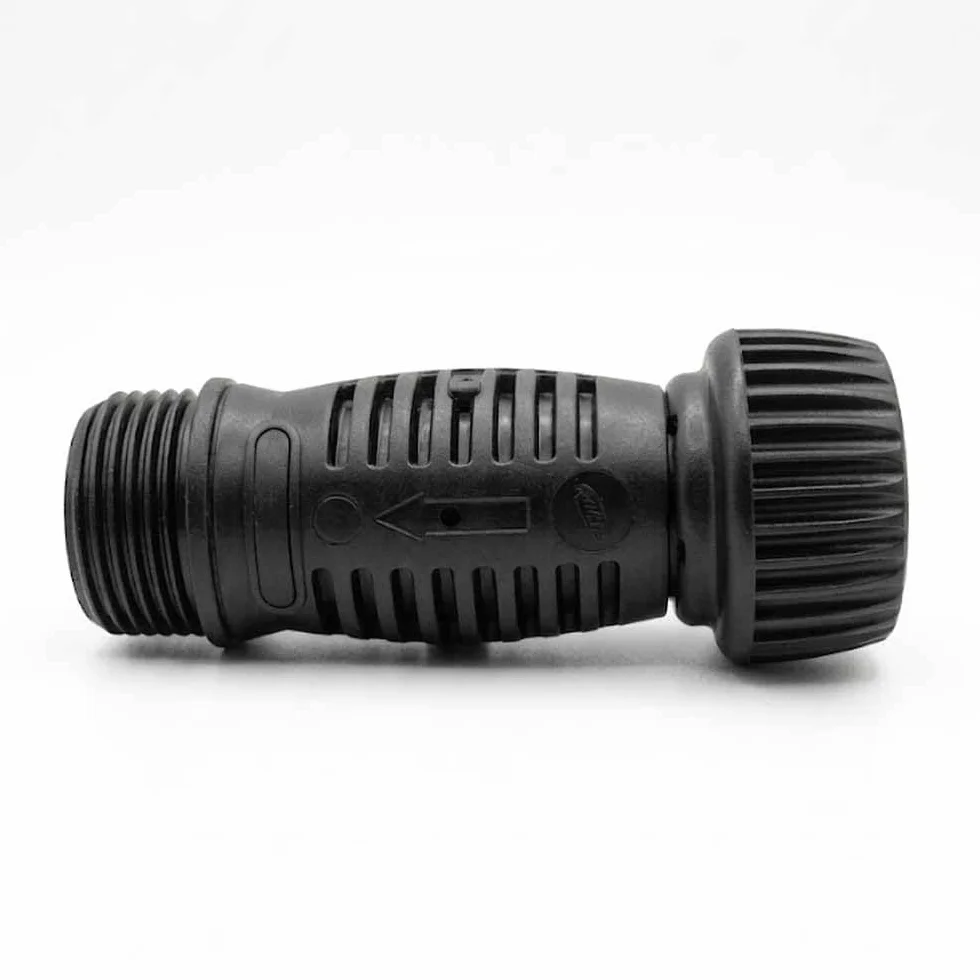 Régulateur de pression d'eau 3/4" irrigation goutte à goutte 1 bar 15 PSI noir