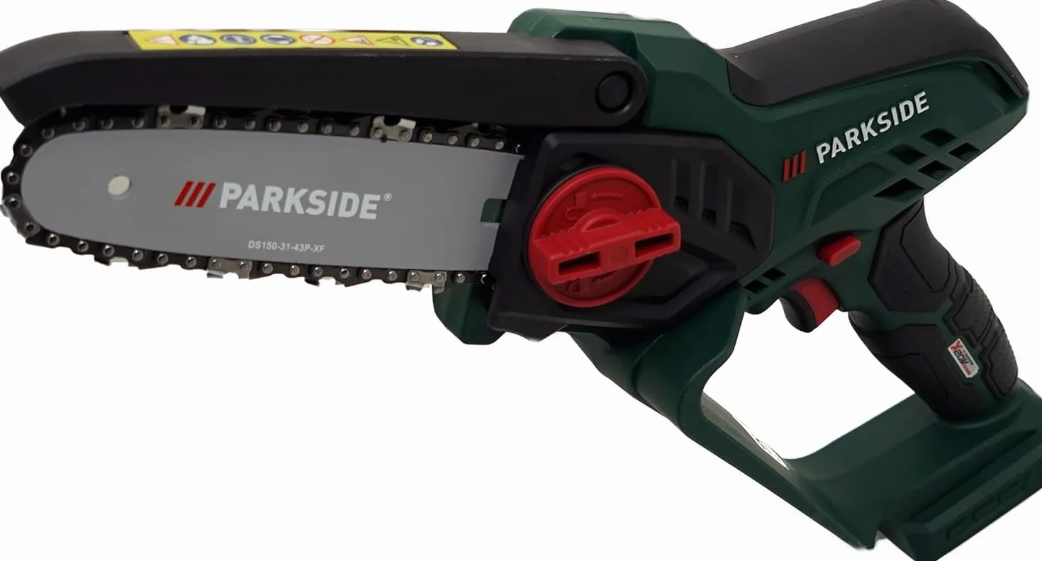 Parkside® PAGHS 20-Li A1 Coupe-bois sans fil 20 V, sans batterie ni chargeur, mini tronçonneuse